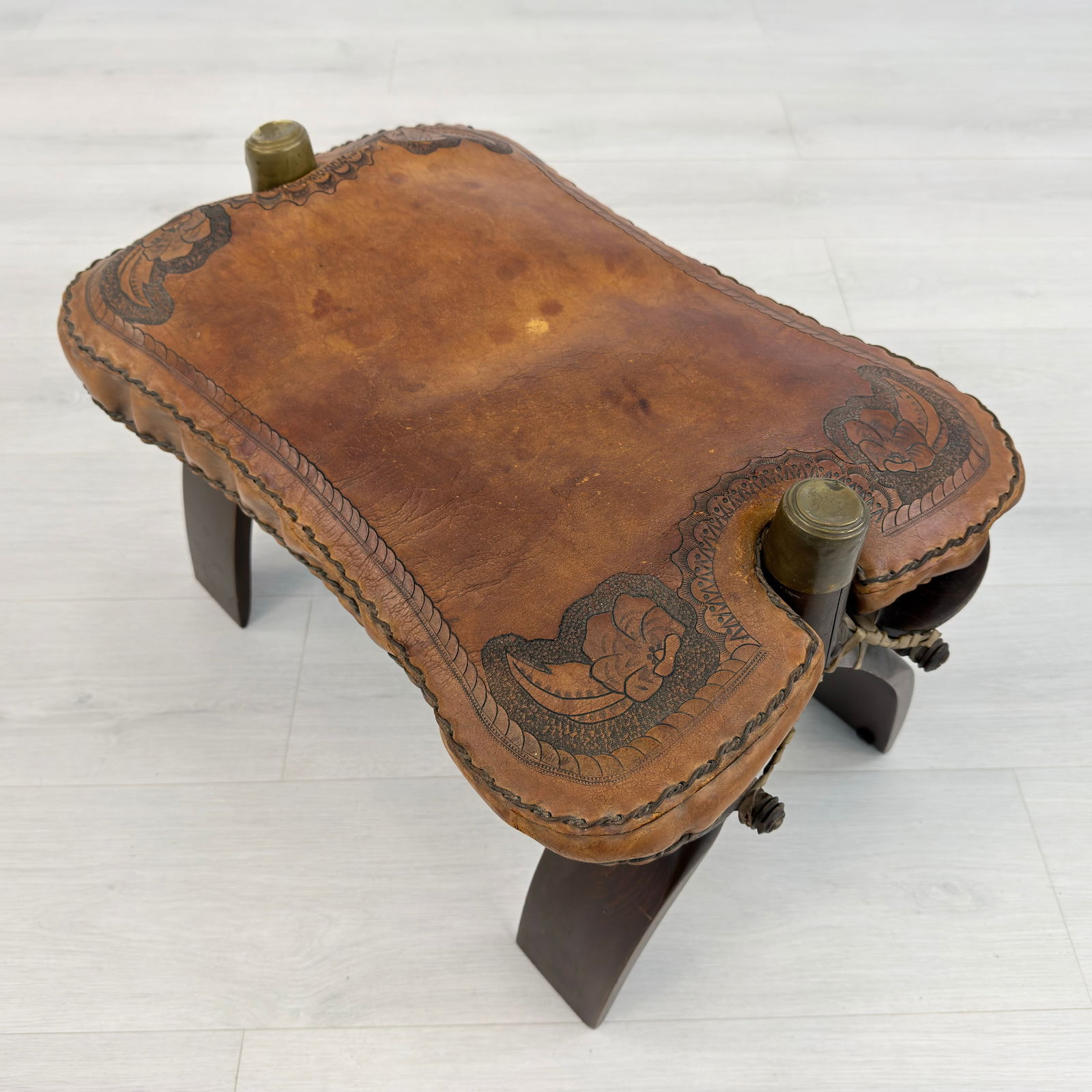 MOROCCAN CAMEL SADDLE - 4