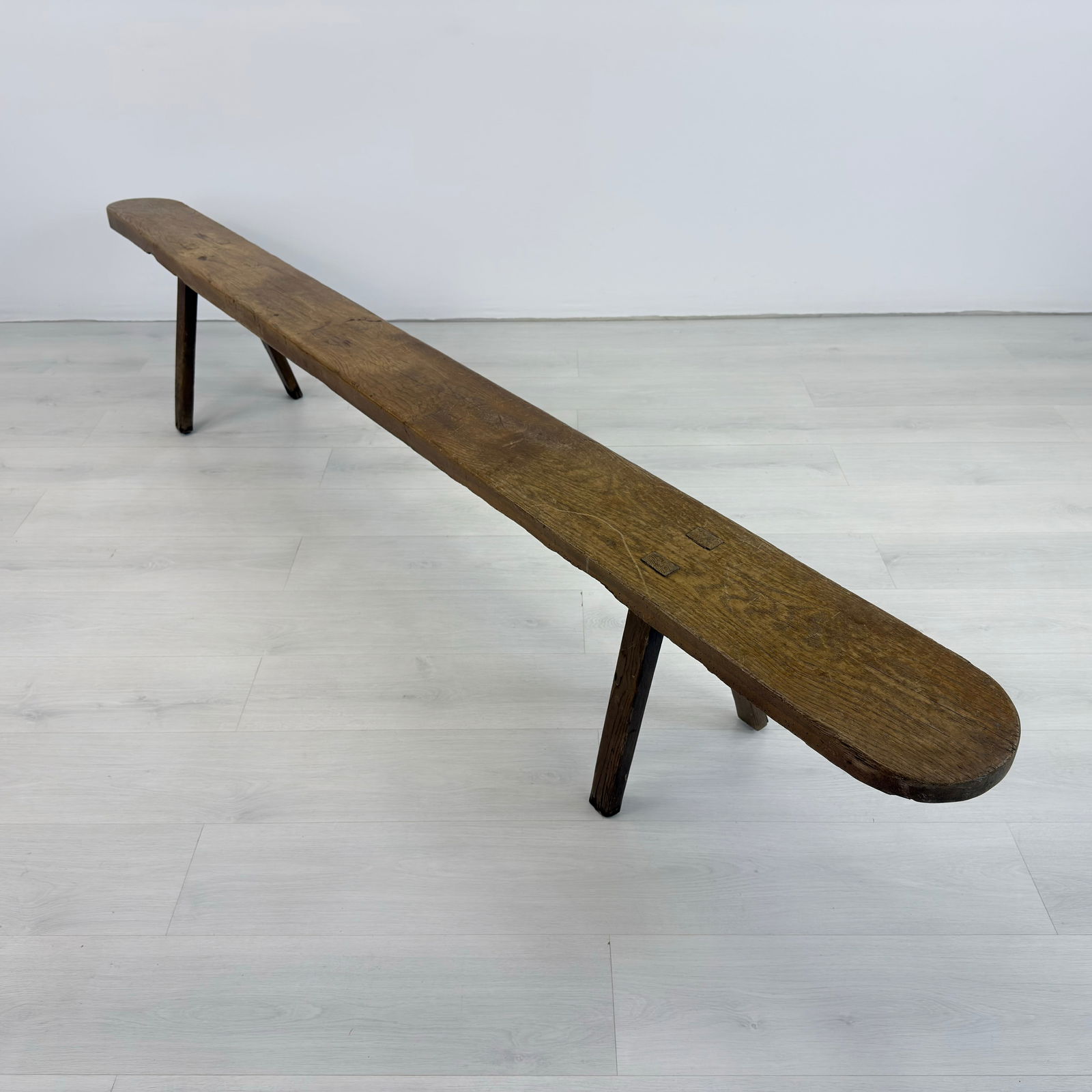 FRENCH ANTIQUE RUSTIC BENCH - 3