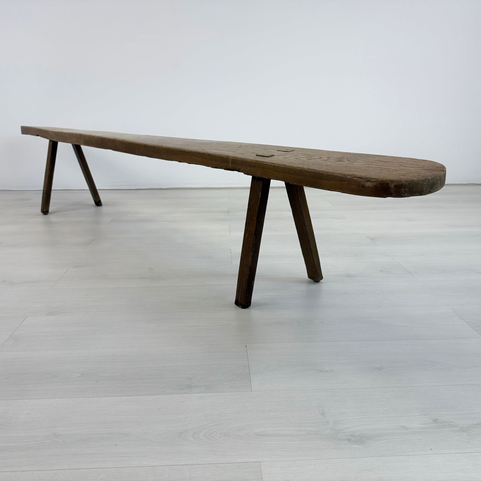 FRENCH ANTIQUE RUSTIC BENCH - 4