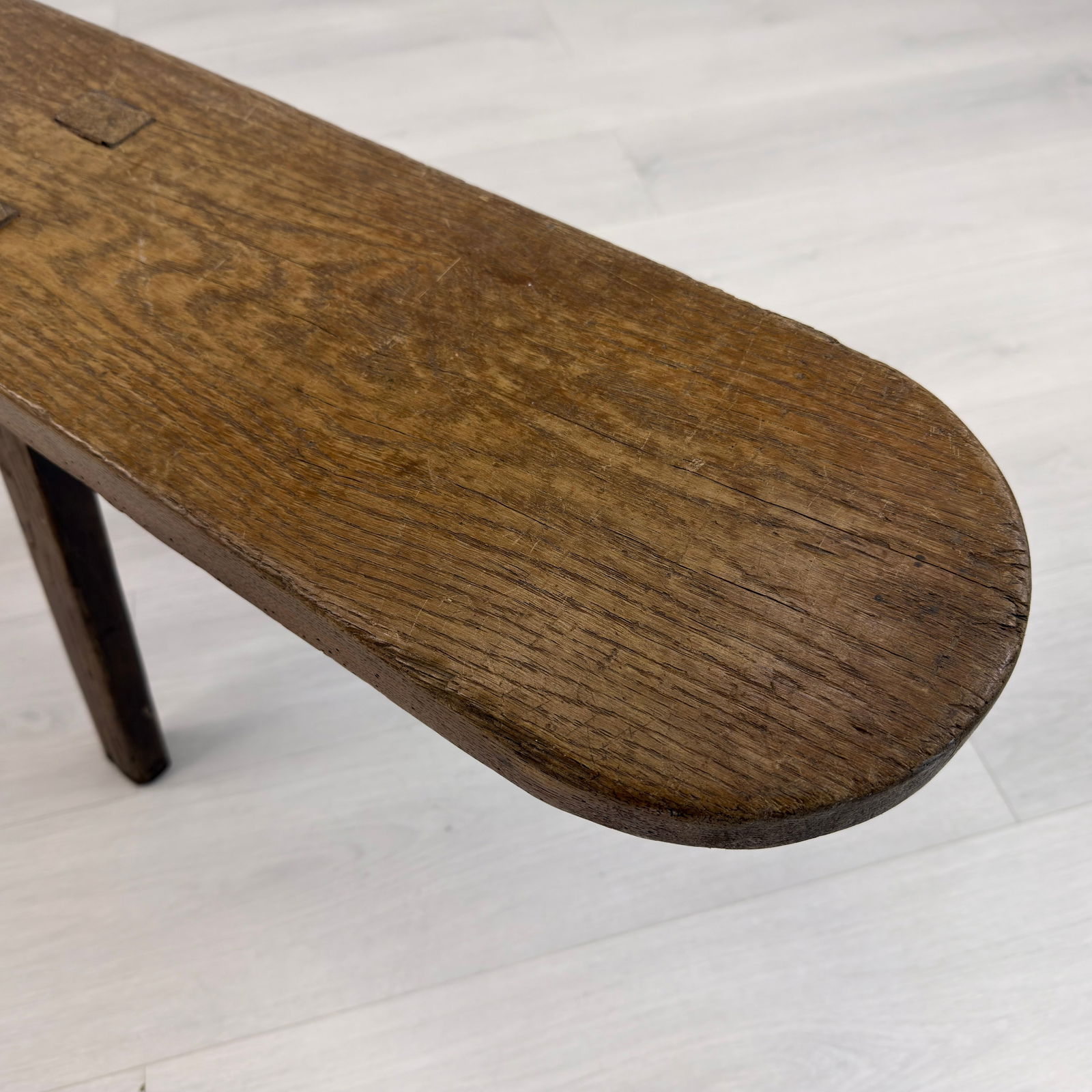 FRENCH ANTIQUE RUSTIC BENCH - 7