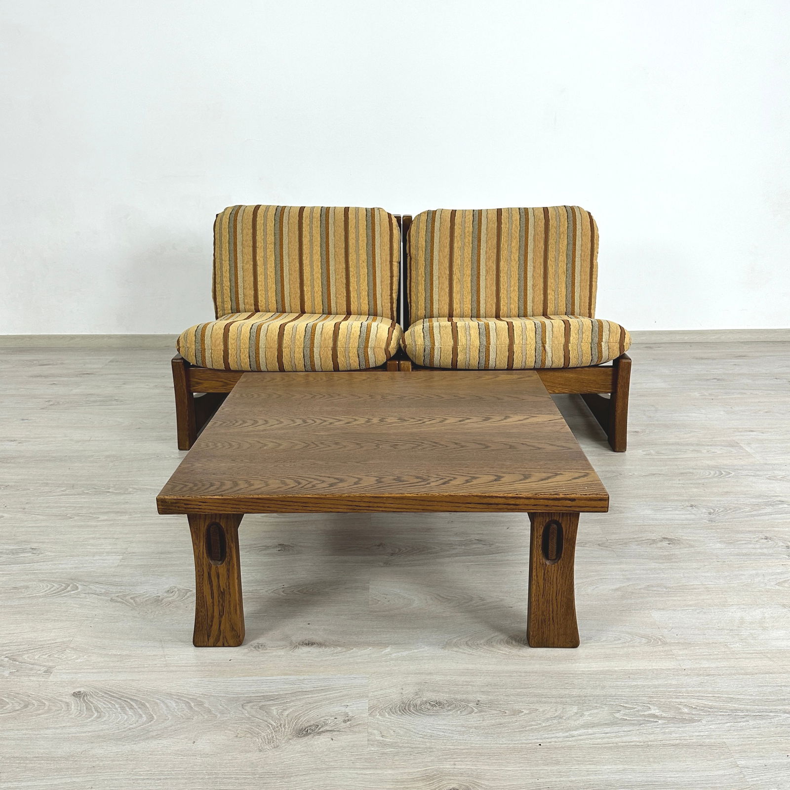 (2) CARL STRAUB ATTR BRUTALIST MODULAR SOFA - 7