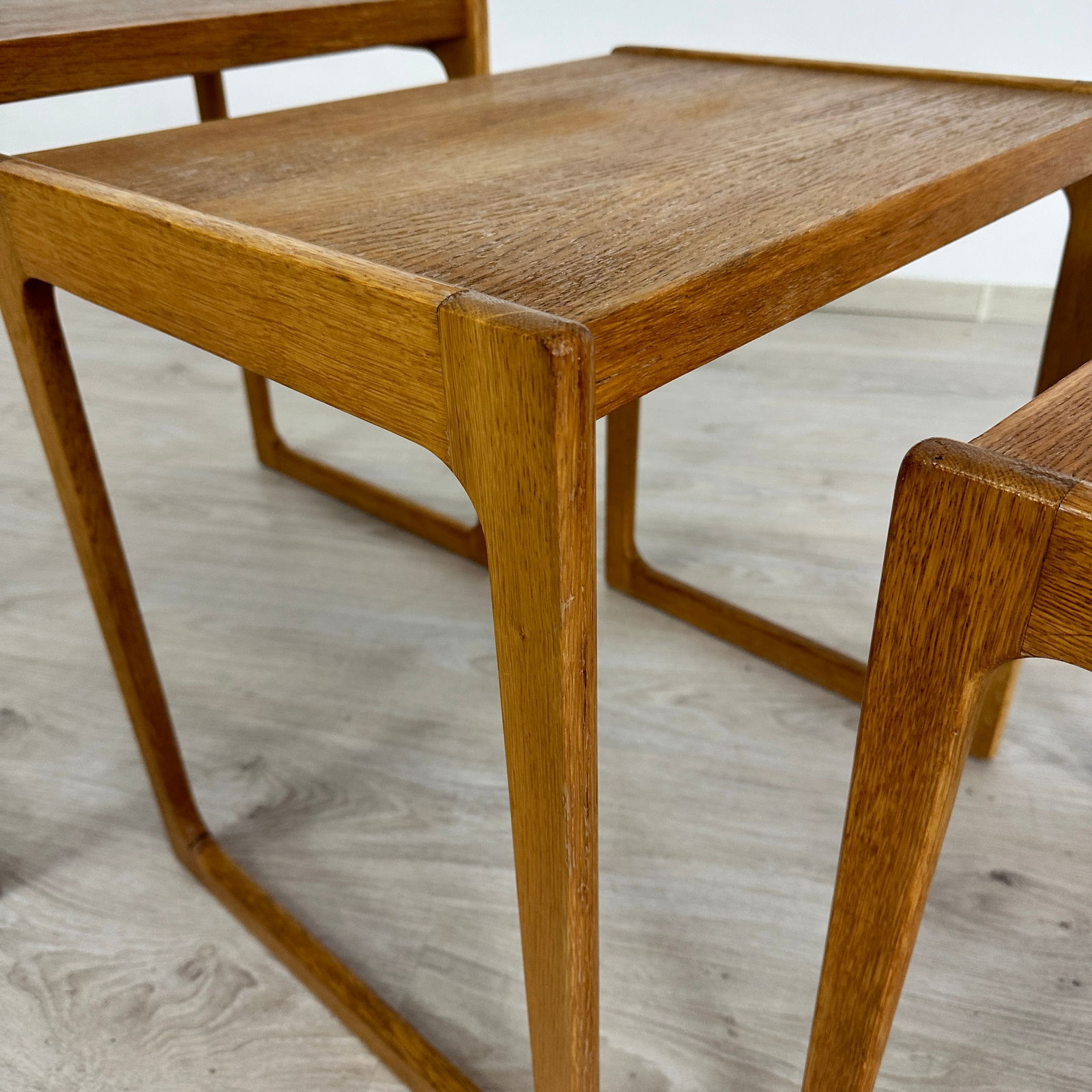 (3) DANISH NESTING TABLES - 11