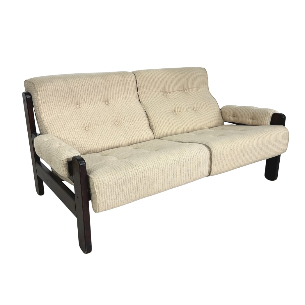 DANISH TWO-SEATER SOFA, 1970s (1 of 9)