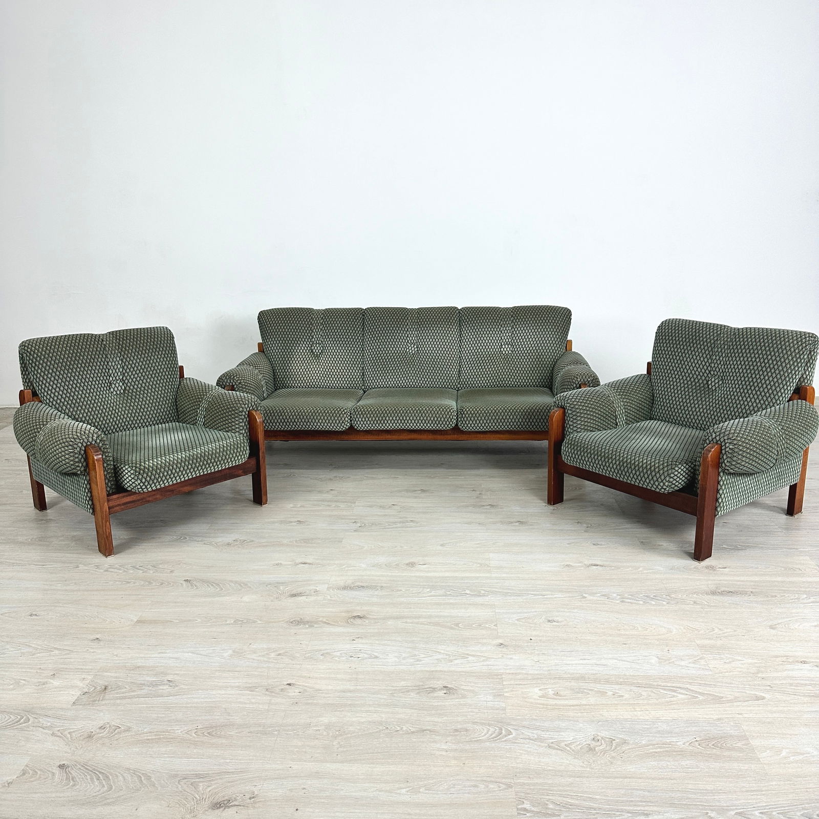 DANISH THREE-SEATER SOFA - 12