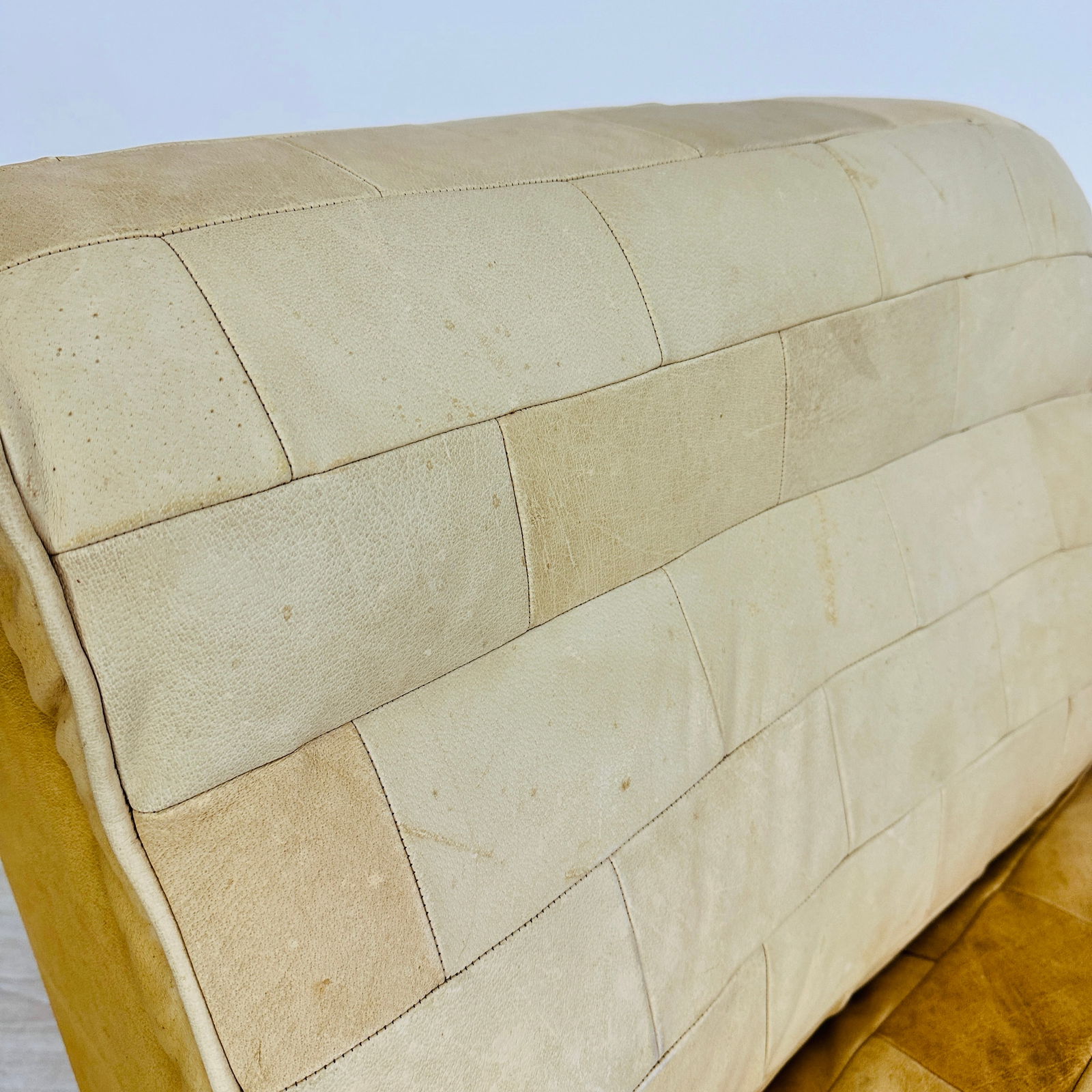 DE SEDE ATTR. LEATHER MODULAR SOFA - 16