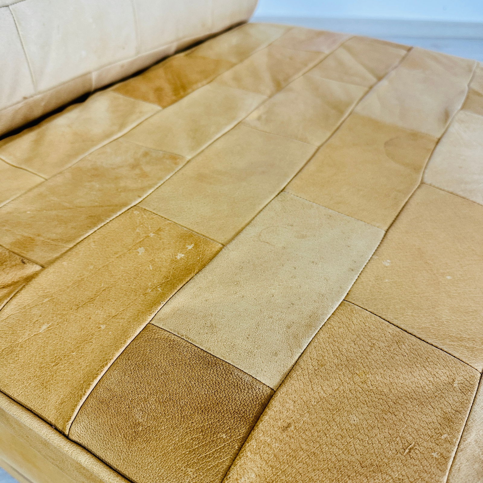 DE SEDE ATTR. LEATHER MODULAR SOFA - 17