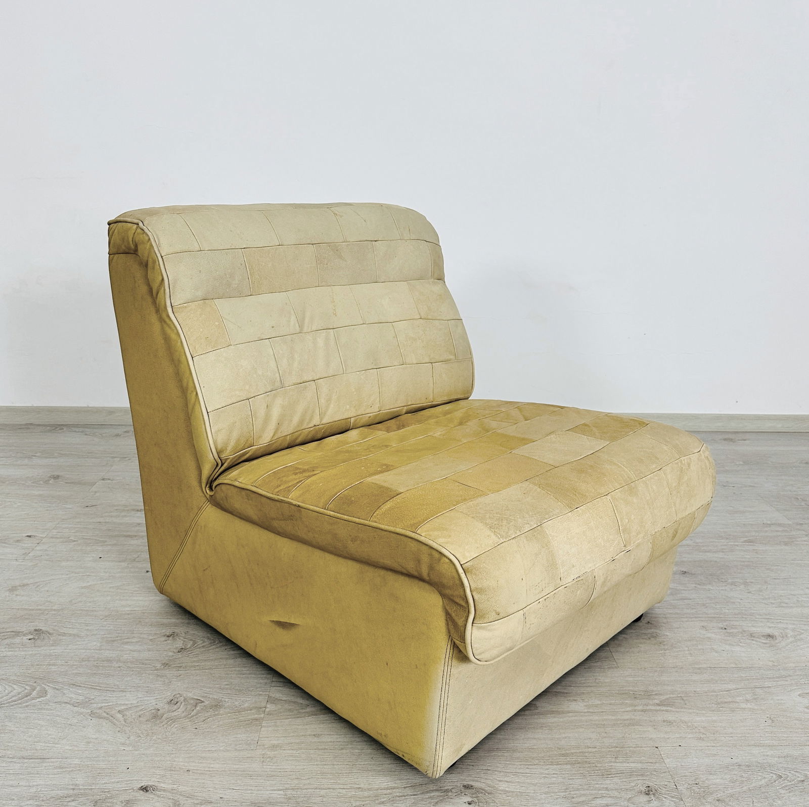 DE SEDE ATTR. LEATHER MODULAR SOFA - 6