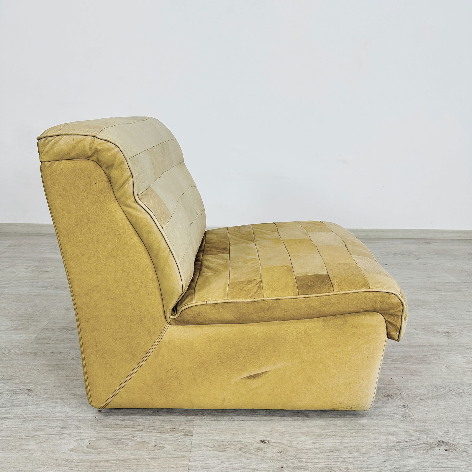 DE SEDE ATTR. LEATHER MODULAR SOFA - 9