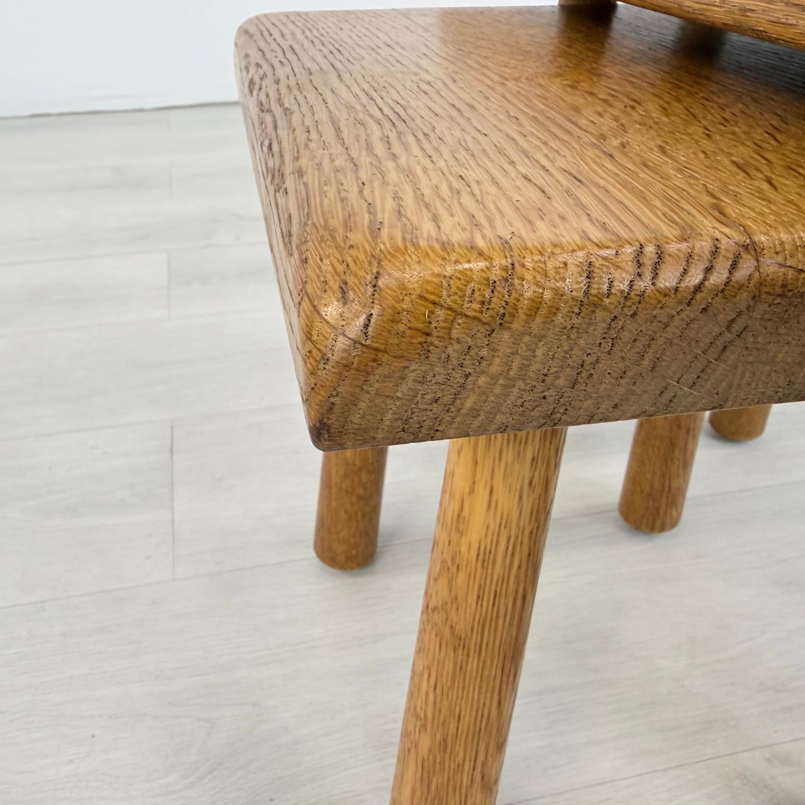 (3) DUTCH BRUTALIST NESTING TABLES - 8