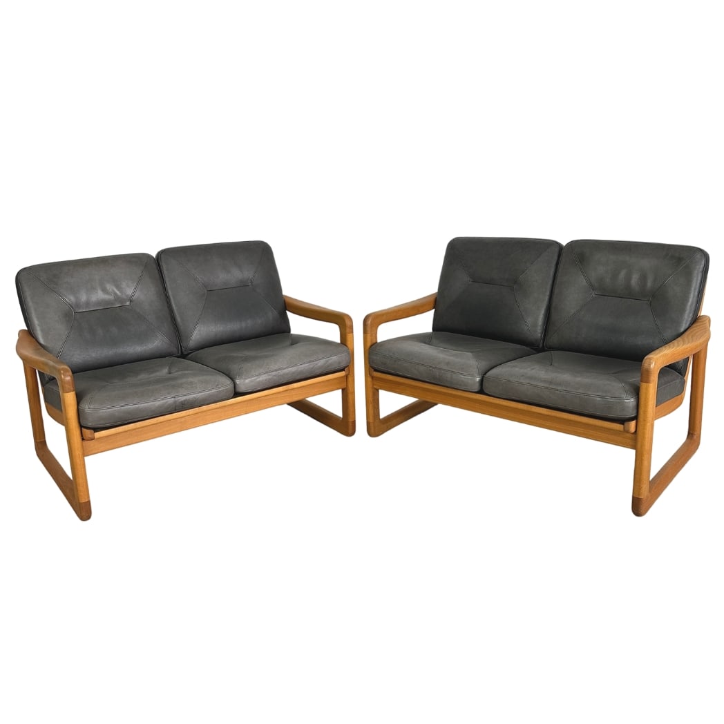 DANISH SOFAS BY HOLSTEBRO, A PAIR (1 of 12)