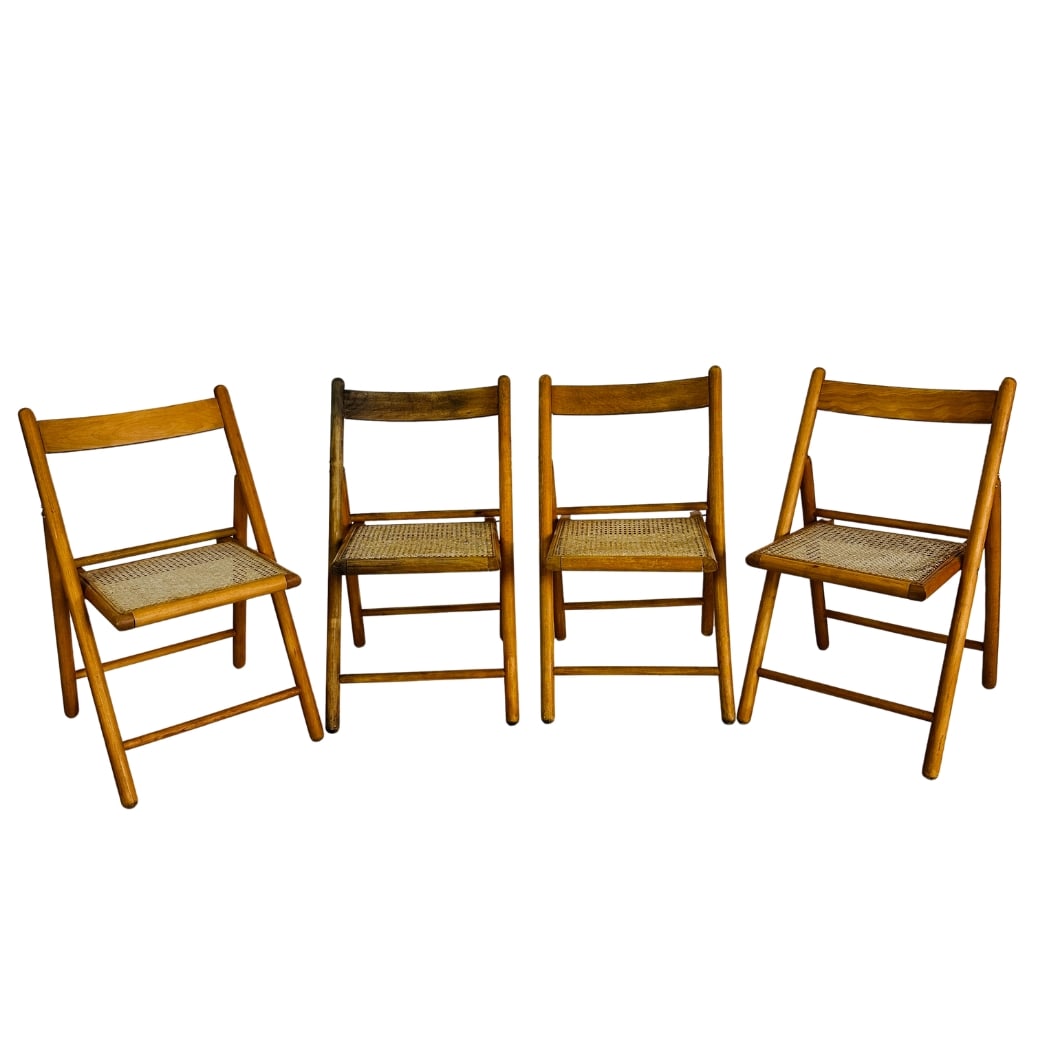 (4) HABITAT FOLDING CHAIRS, 1980s (1 of 9)