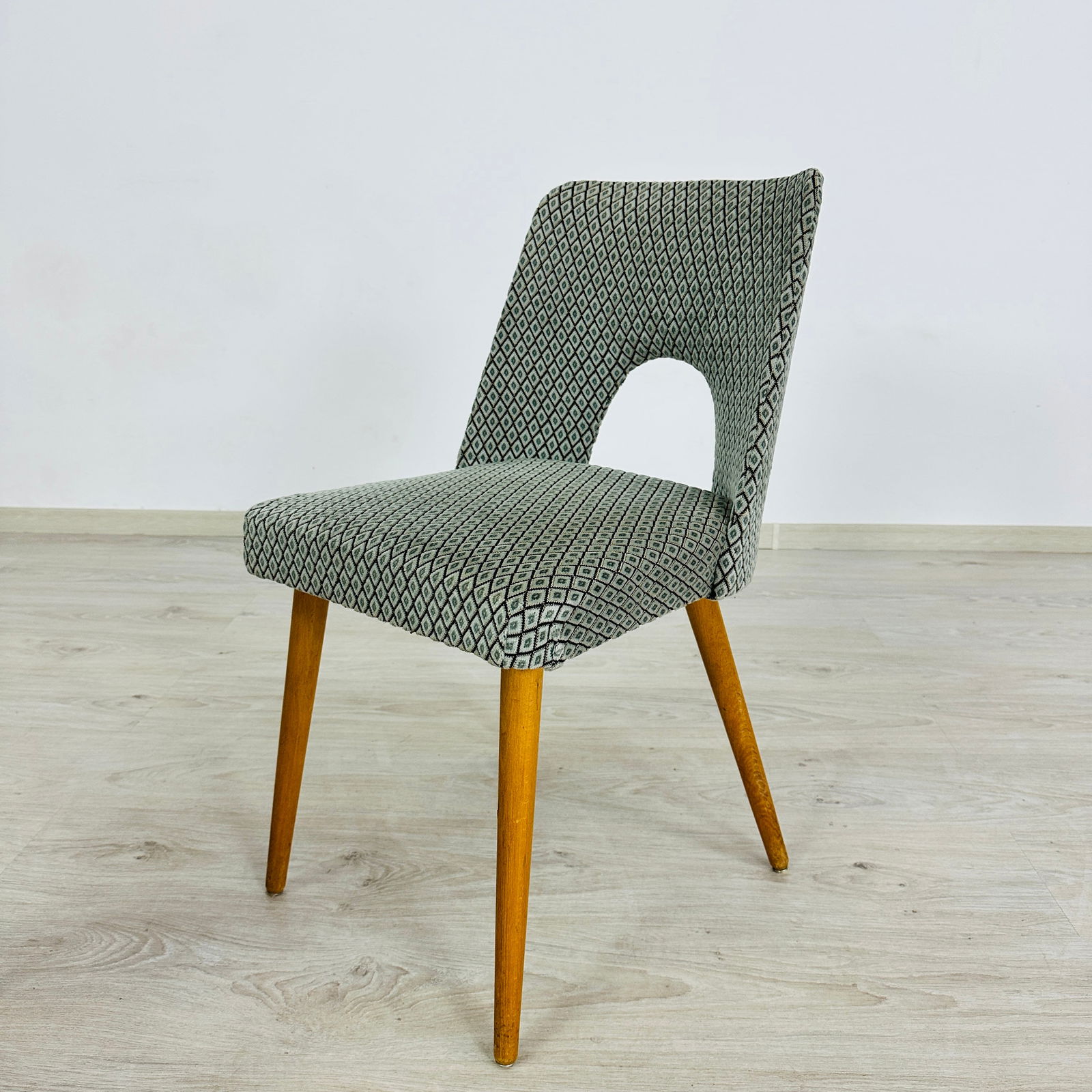 DANISH SHELL CHAIRS, A PAIR - 6