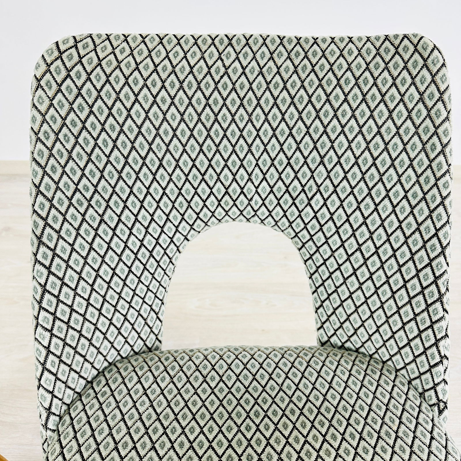 DANISH SHELL CHAIRS, A PAIR - 8