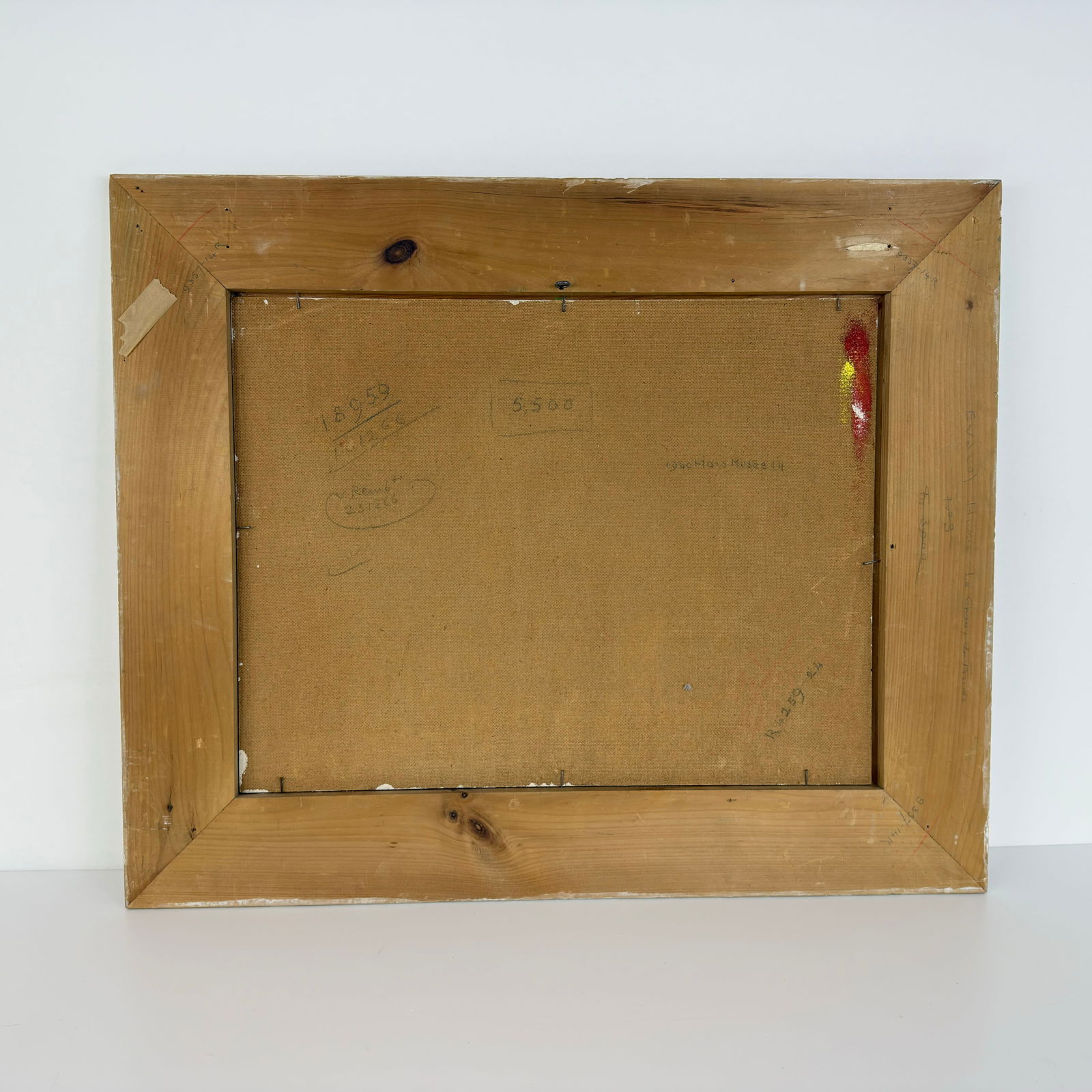 ABSTRACT PAINTING, SIGNED - 6