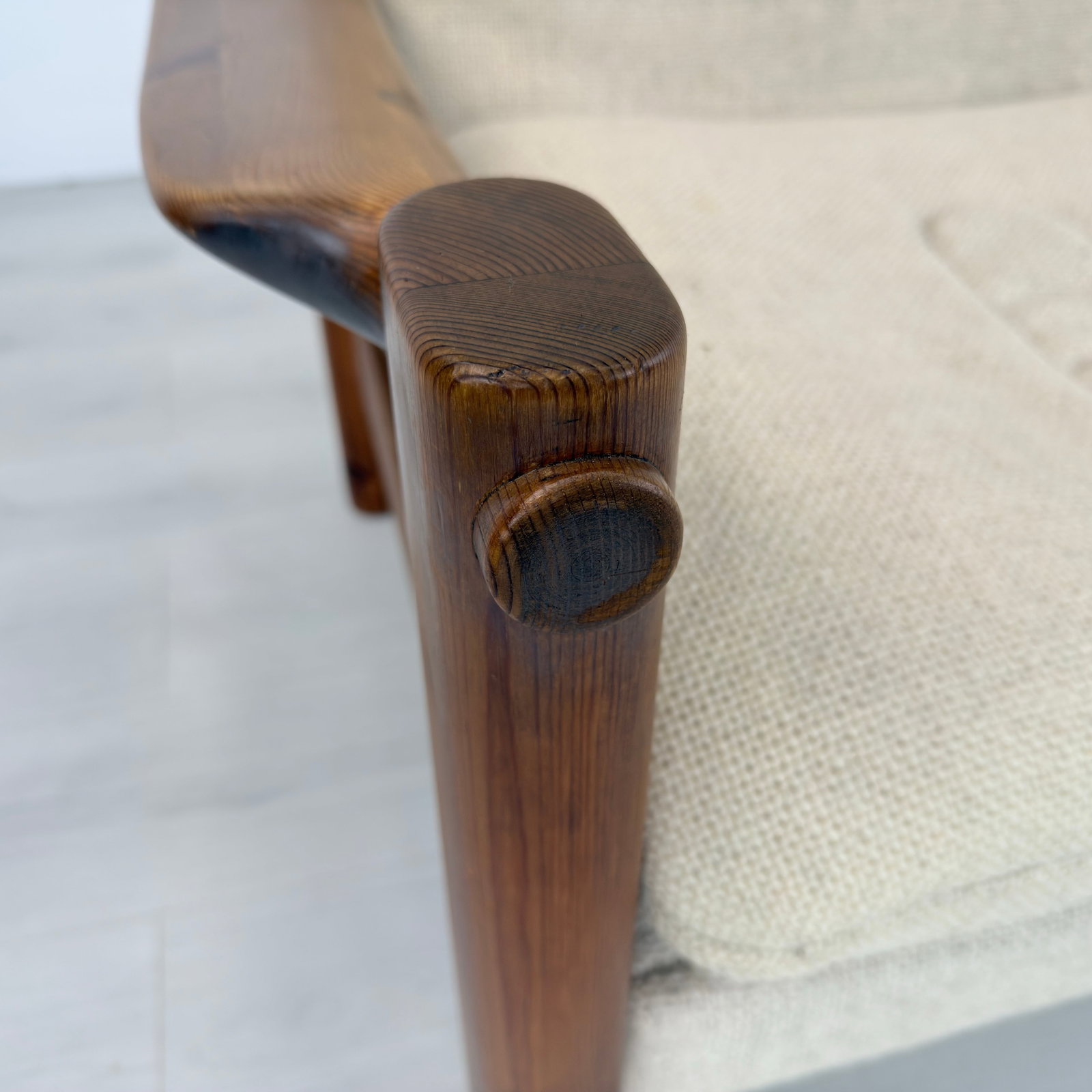 DANISH PINE THREE-SEATER SOFA - 12