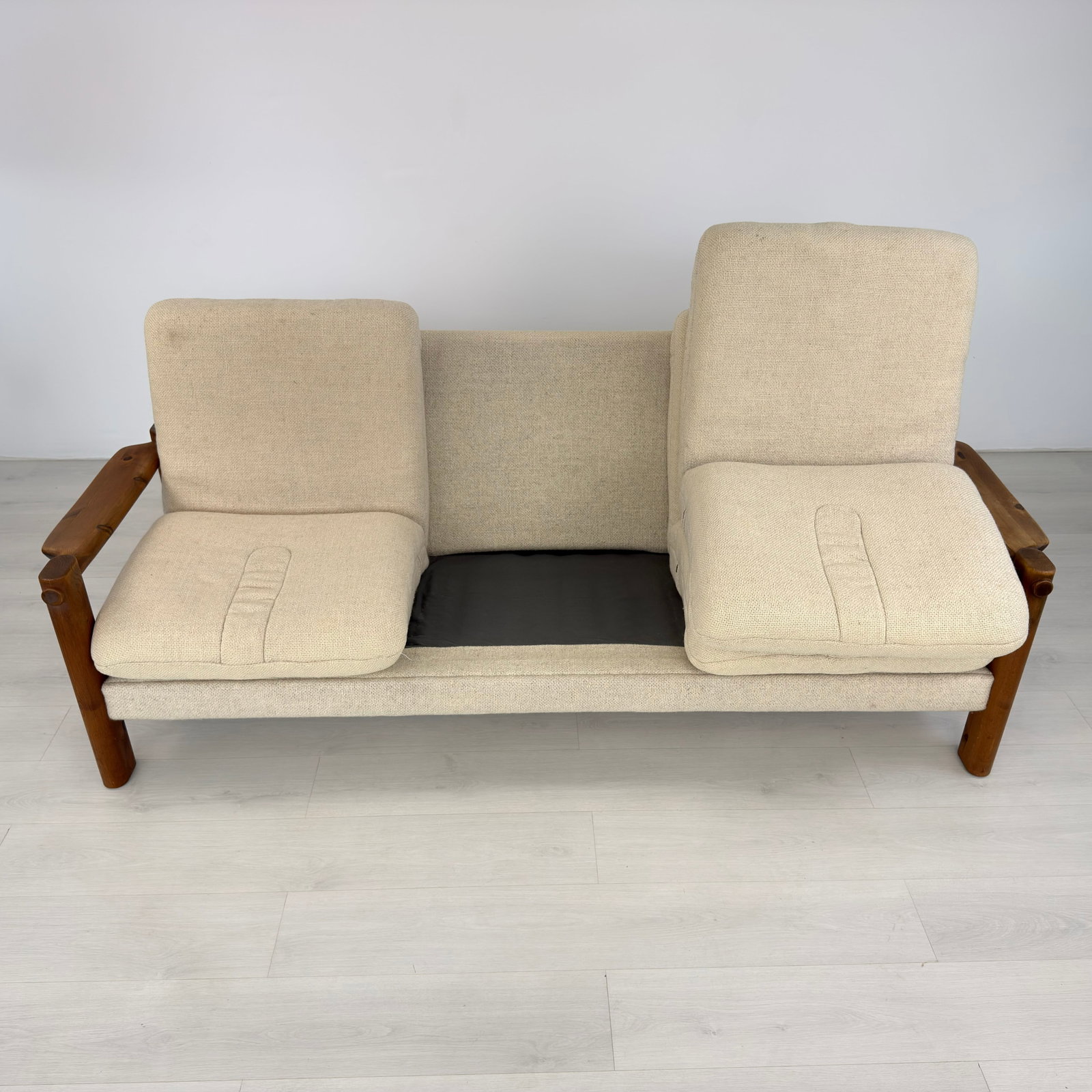 DANISH PINE THREE-SEATER SOFA - 8