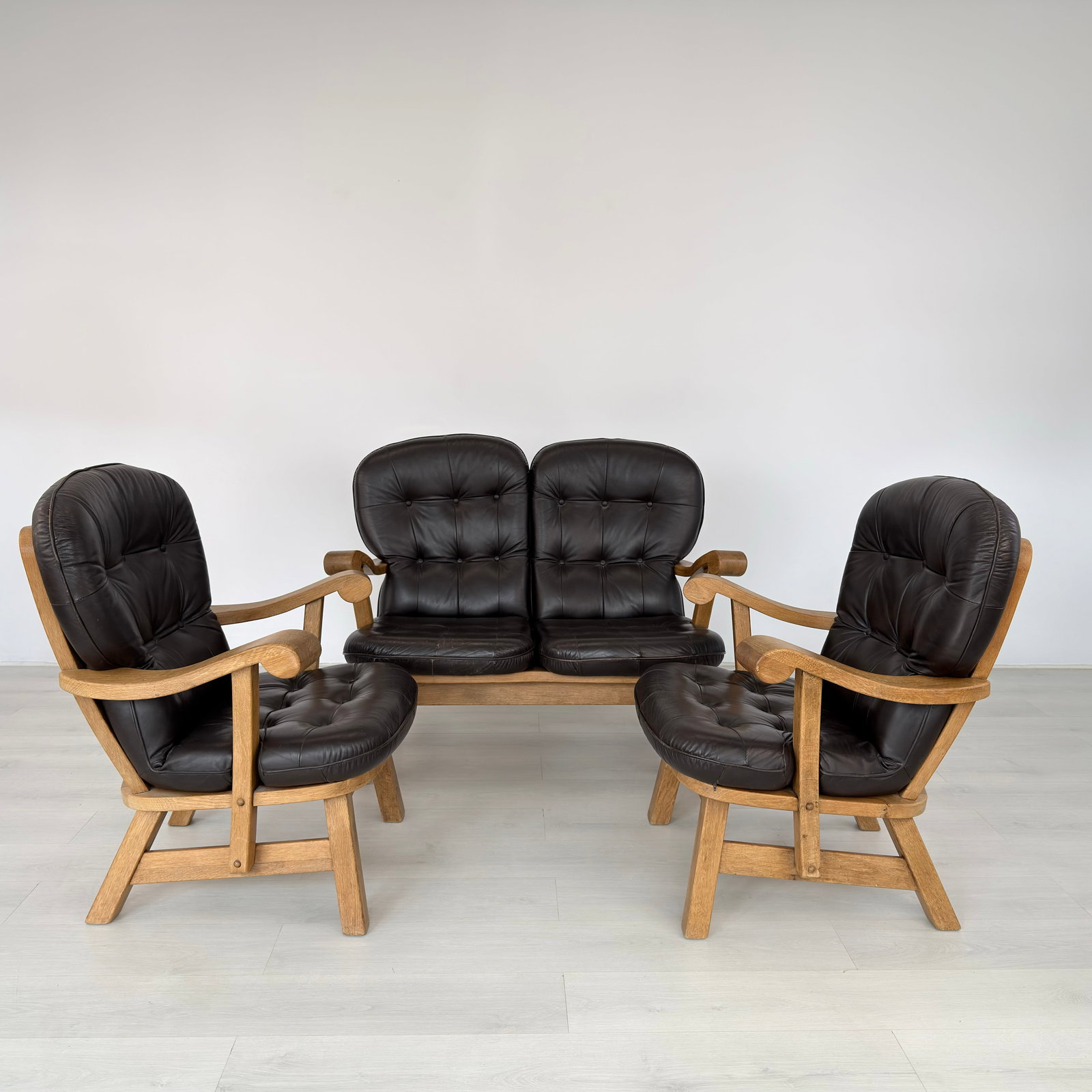 DANISH BRUTALIST SOFA - 14