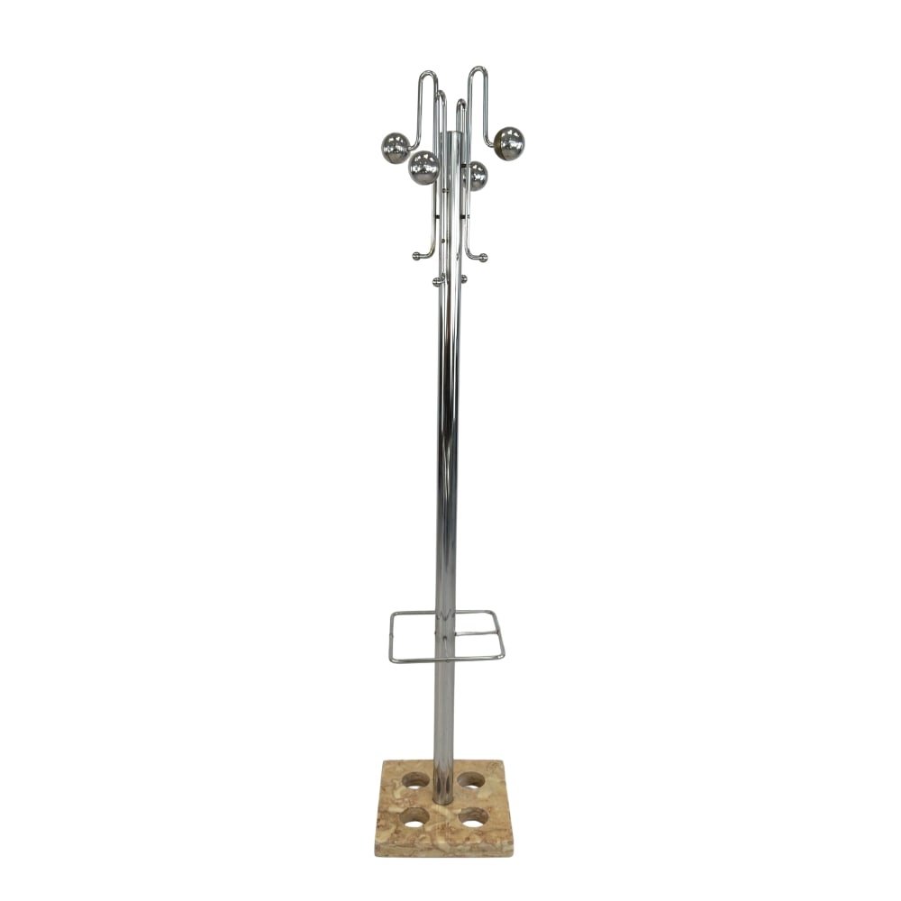 ITALIAN CHROME COAT RACK (1 of 9)