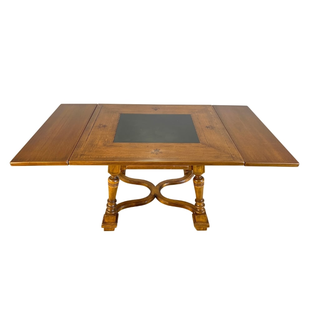 ALPINE SWISS EXTENDABLE DINING TABLE, 18C - 2