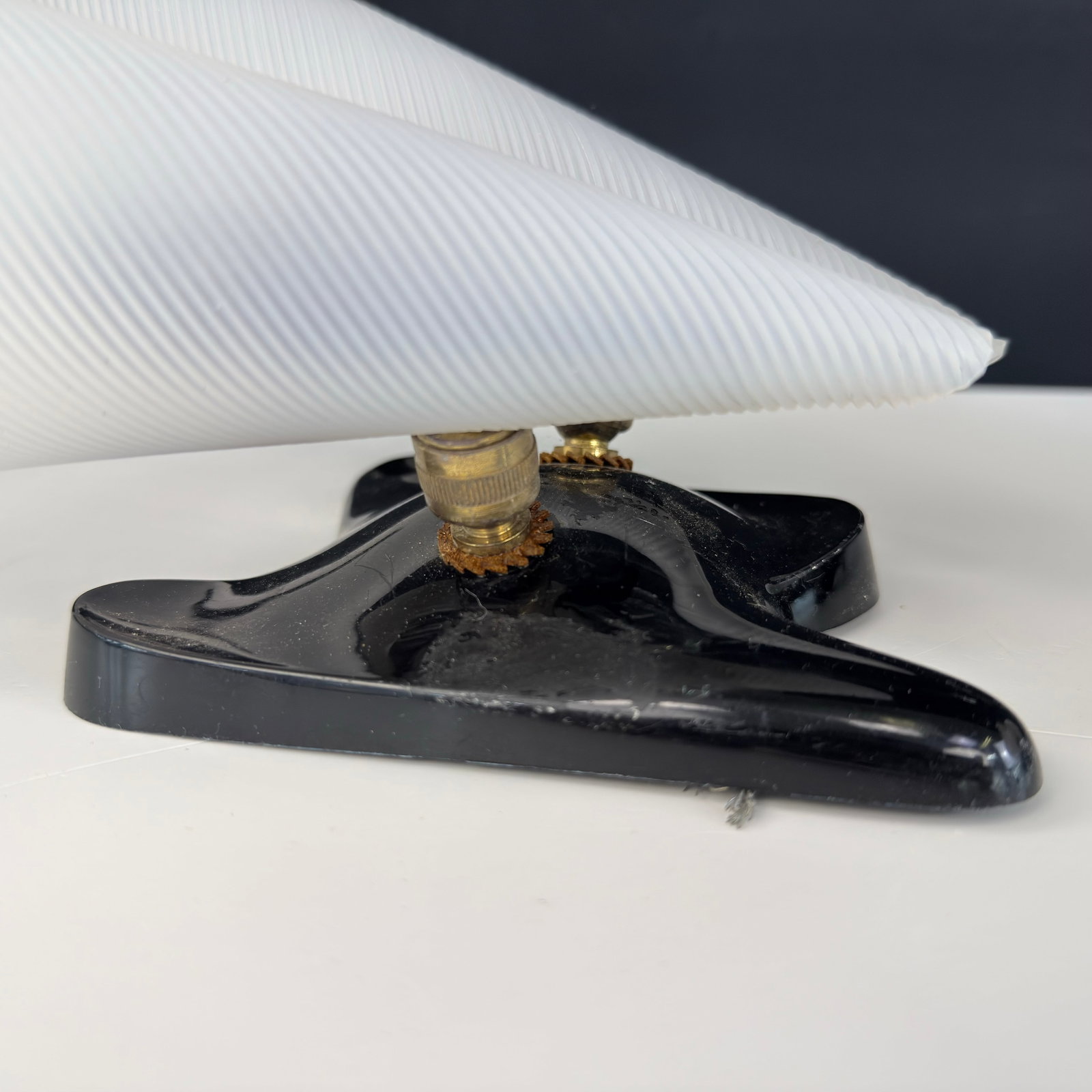 FRENCH DOUBLE WALL LIGHTS, A PAIR - 6