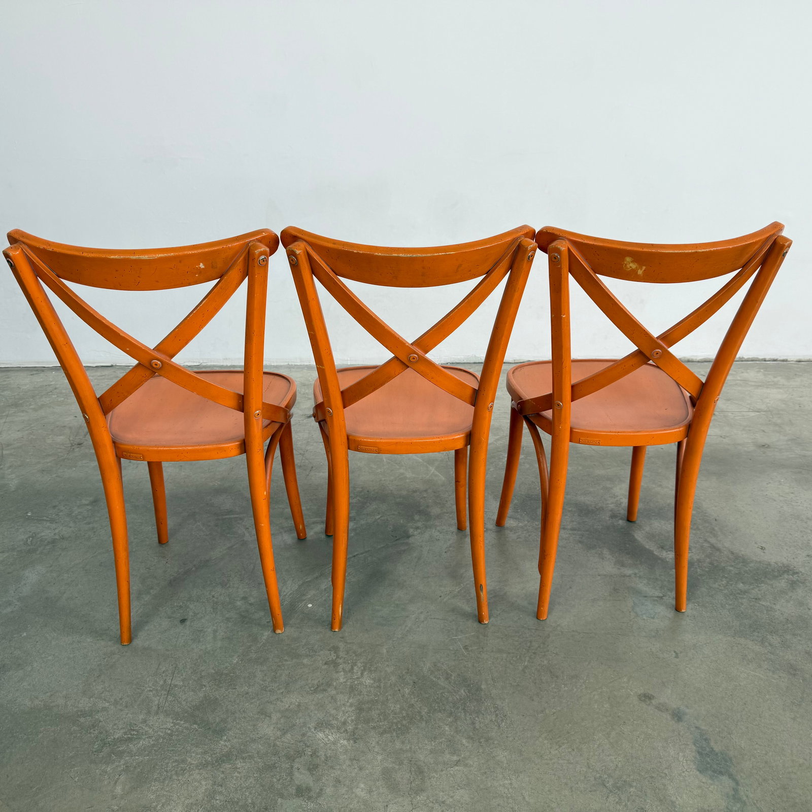 (3) GRANGE DINING CHAIRS - 4