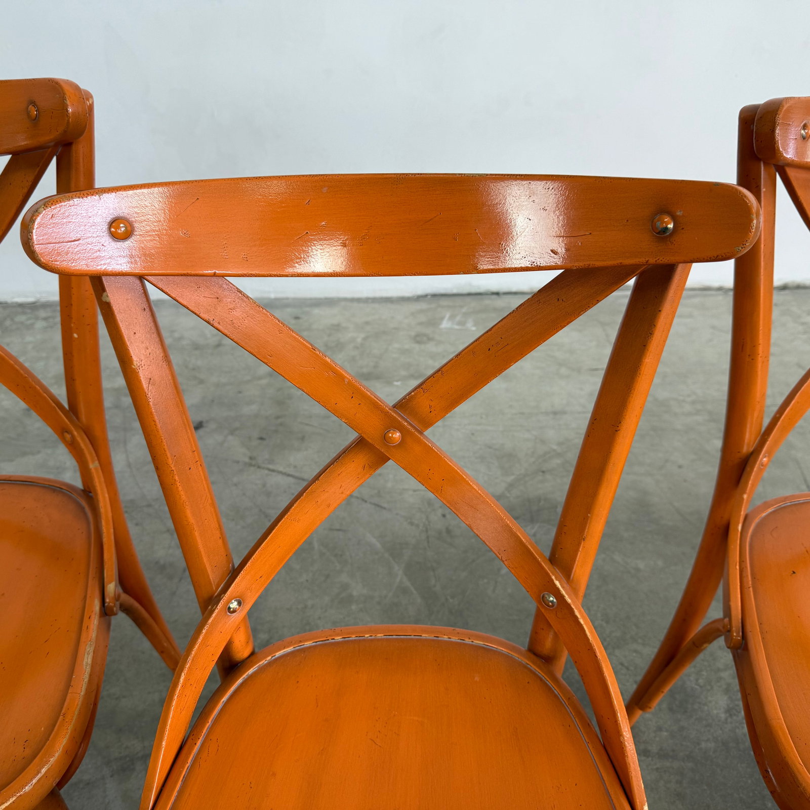 (3) GRANGE DINING CHAIRS - 6