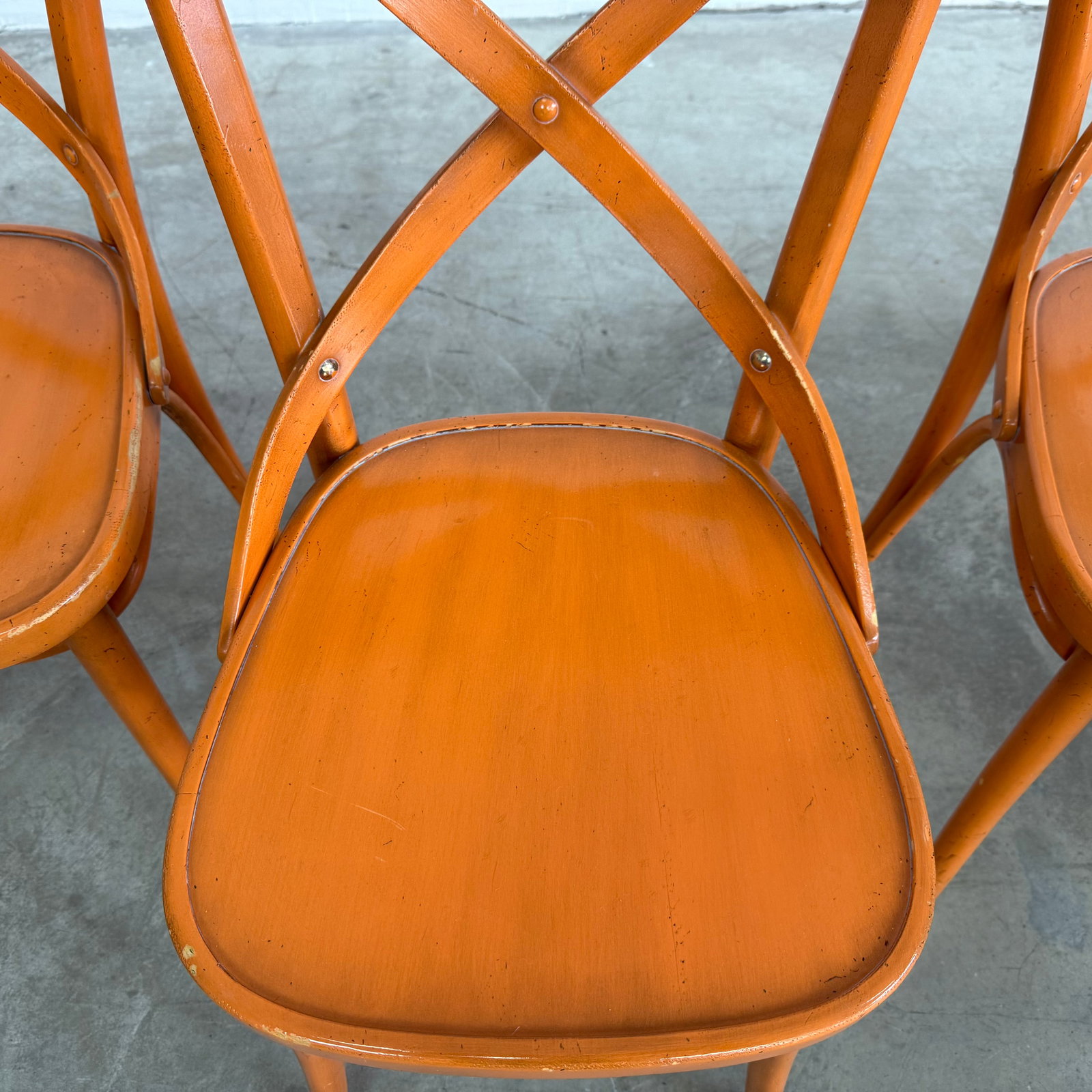 (3) GRANGE DINING CHAIRS - 7