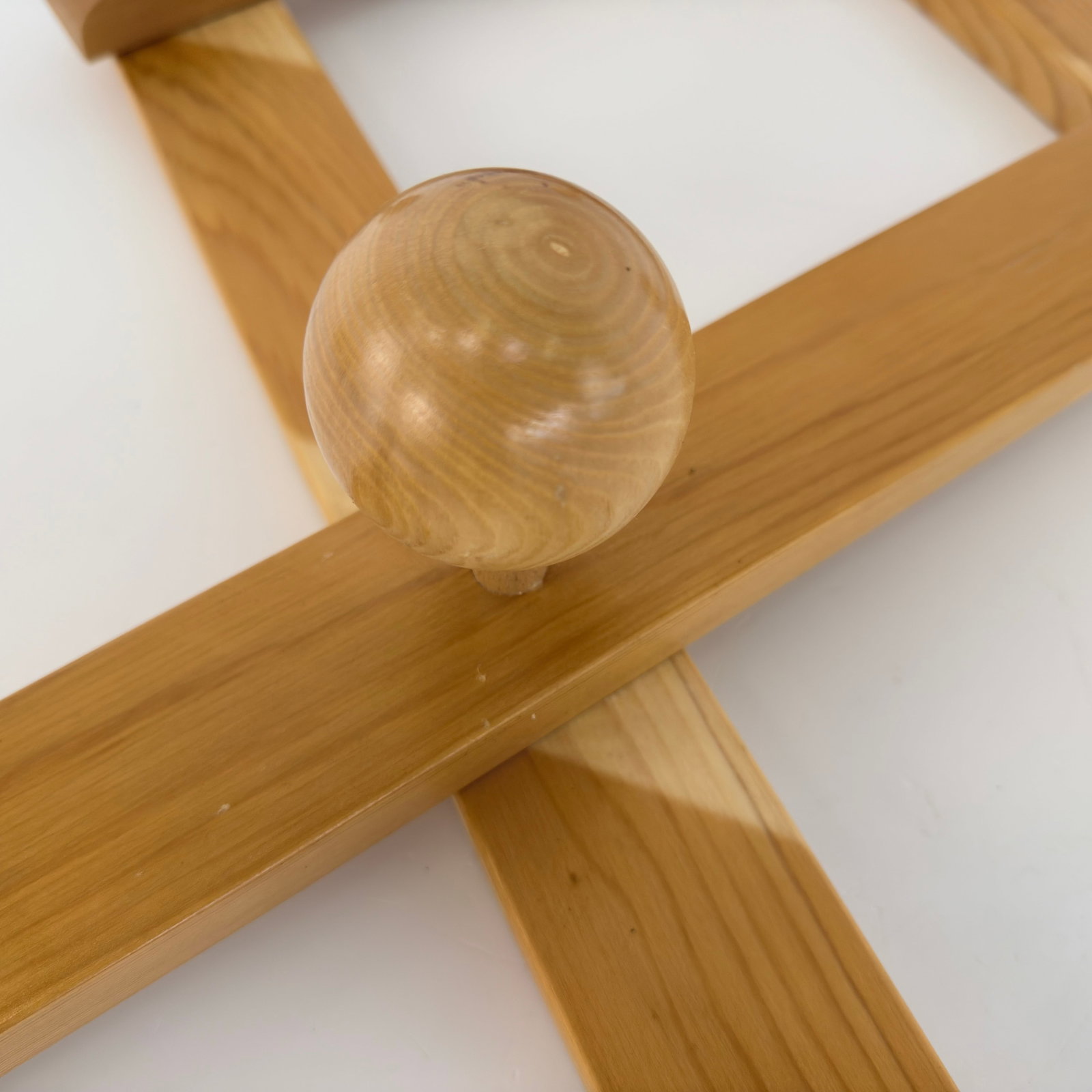 DANISH PINE COAT RACK - 6