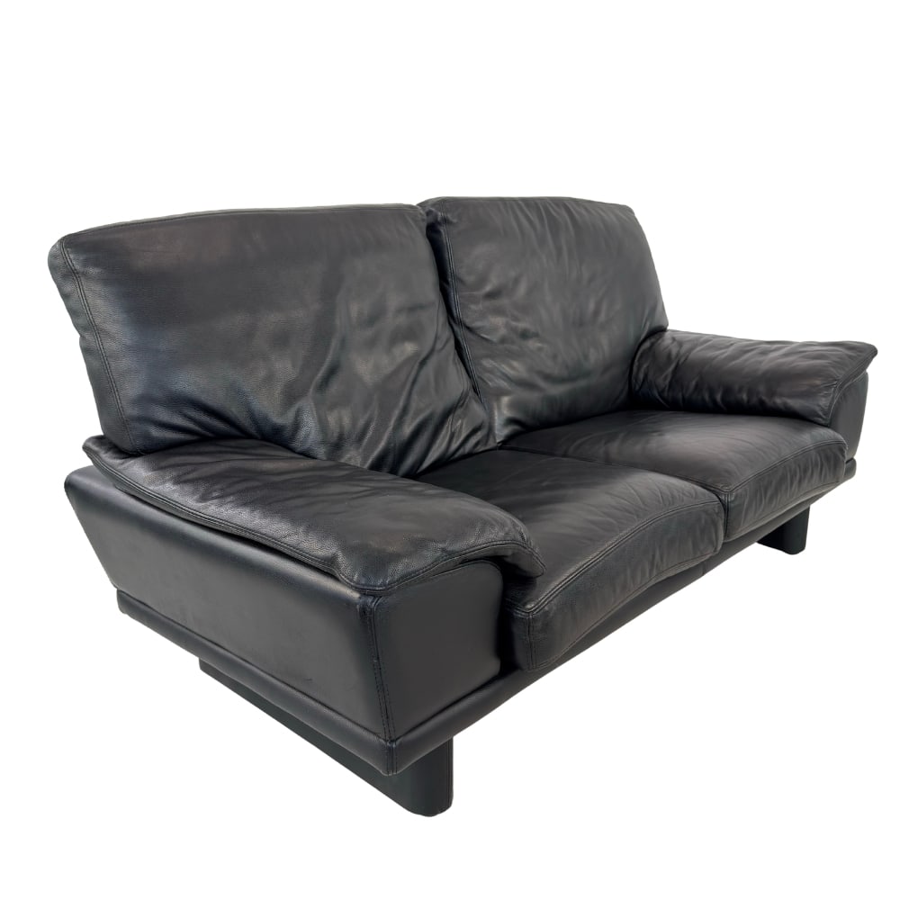 LEATHER SOFA MANNER OF ROCHE BOBOIS (1 of 13)