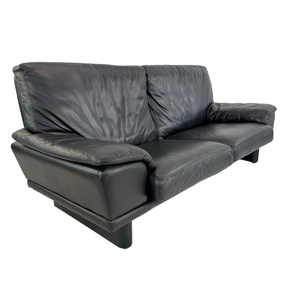 LEATHER SOFA MANNER OF ROCHE BOBOIS (1 of 16)