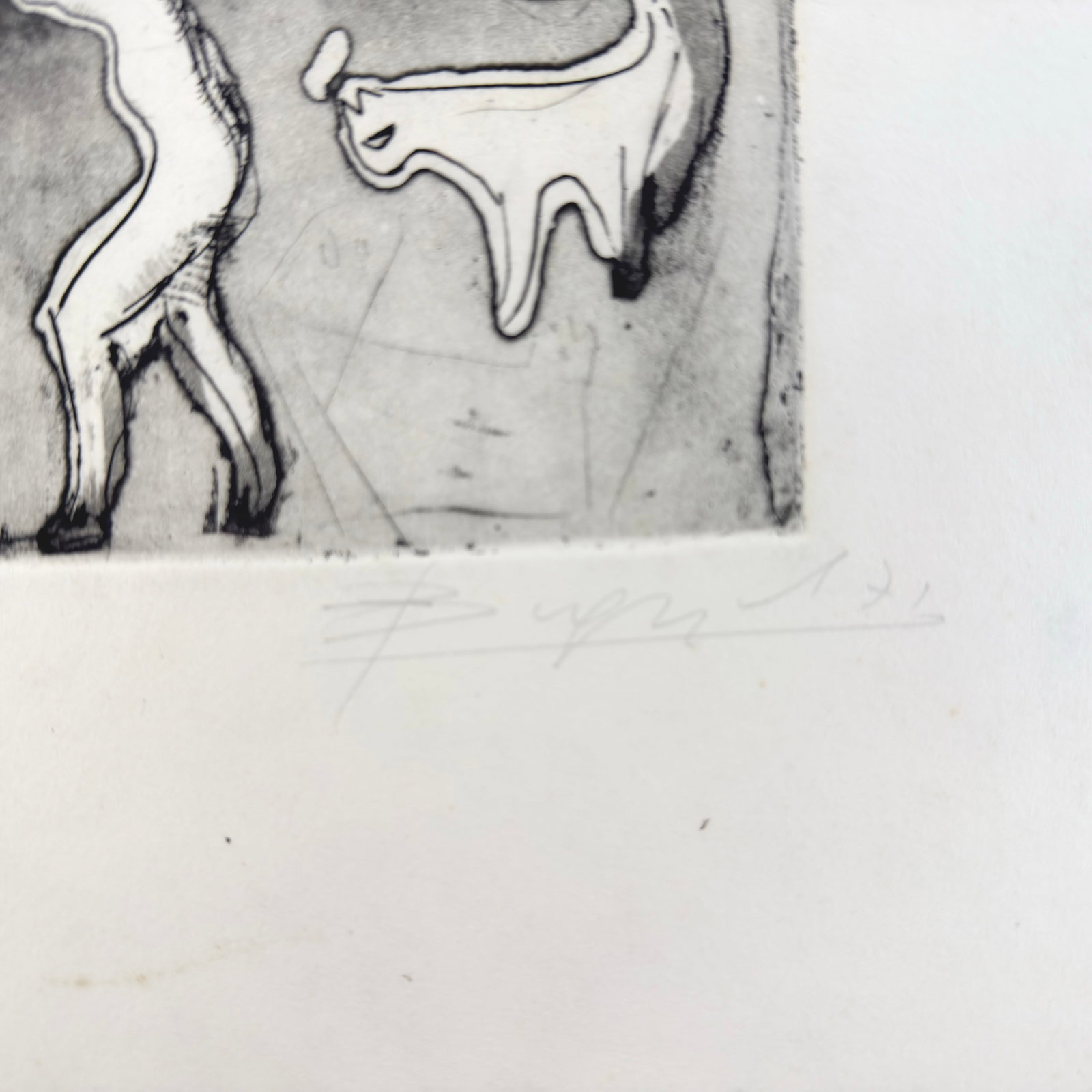 FERENC BUGYIL ETCHING - 5