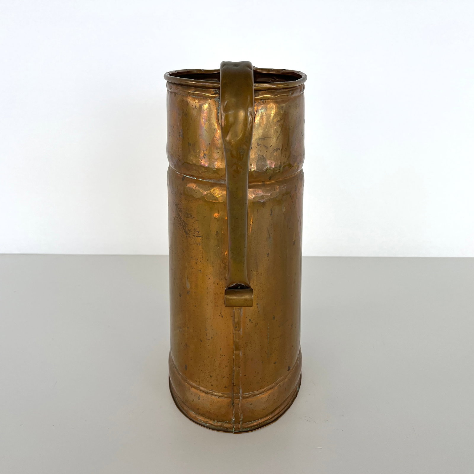 ANTIQUE COPPER JUG - 3