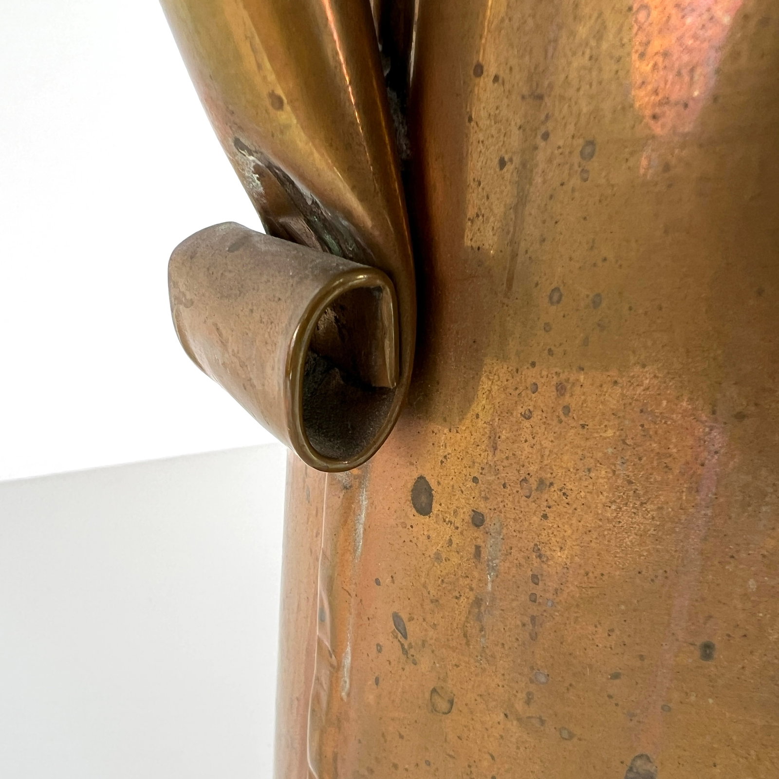 ANTIQUE COPPER JUG - 5