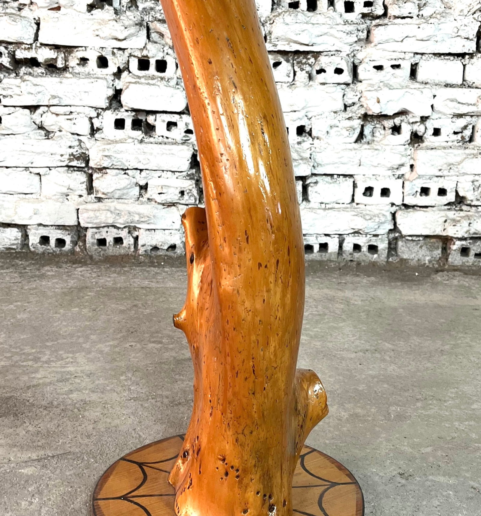 RUSTIC PLANT STAND - 4