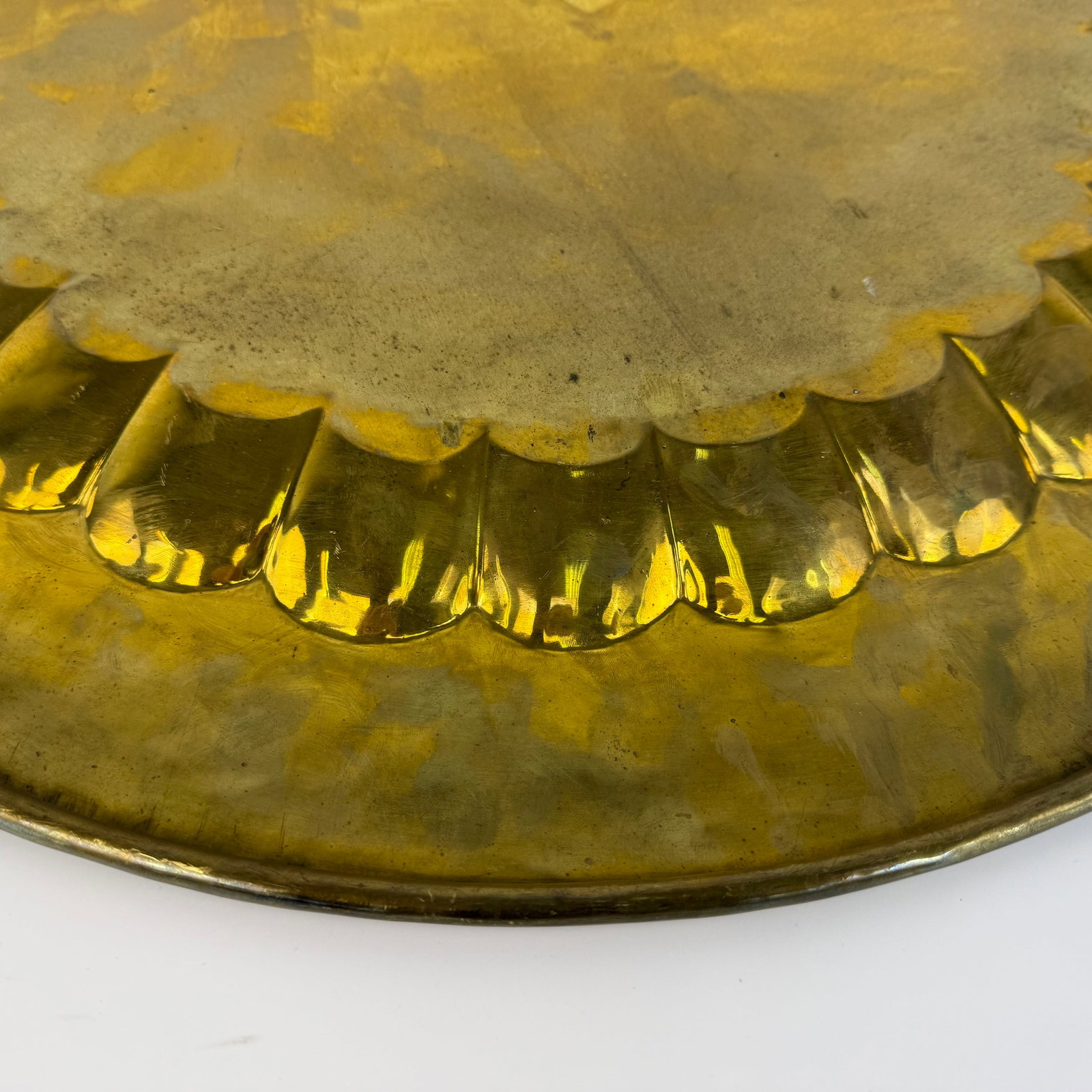 MIDDLE EASTERN BRASS PLATE - 7