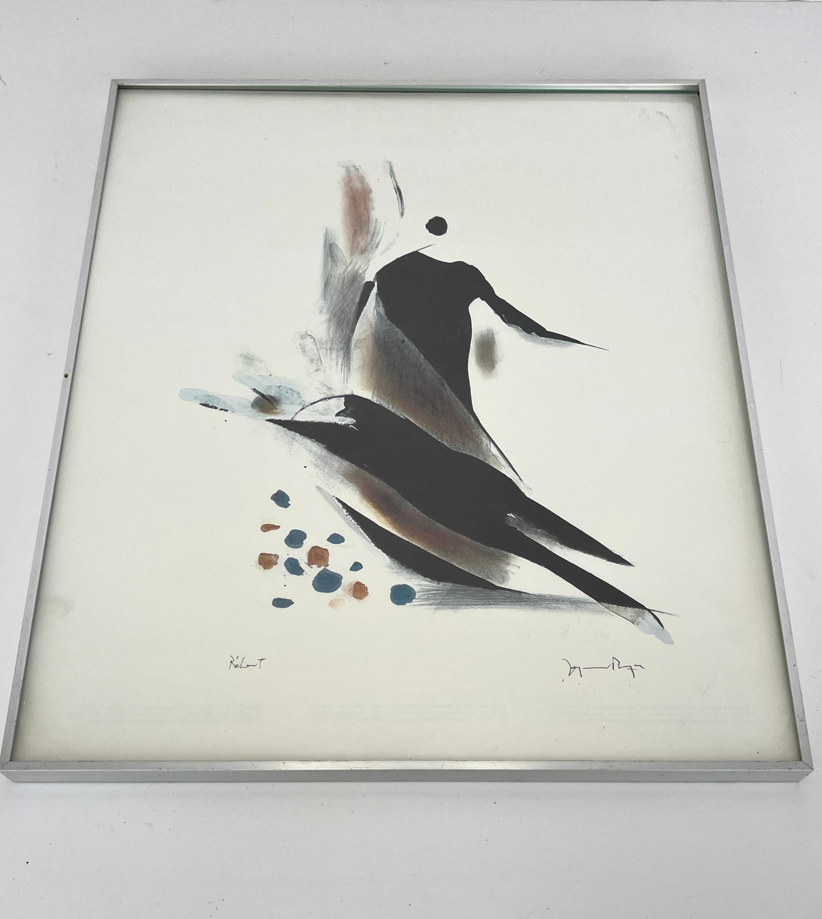 ABSTRACT PRINT, SIGNED (1 of 6)