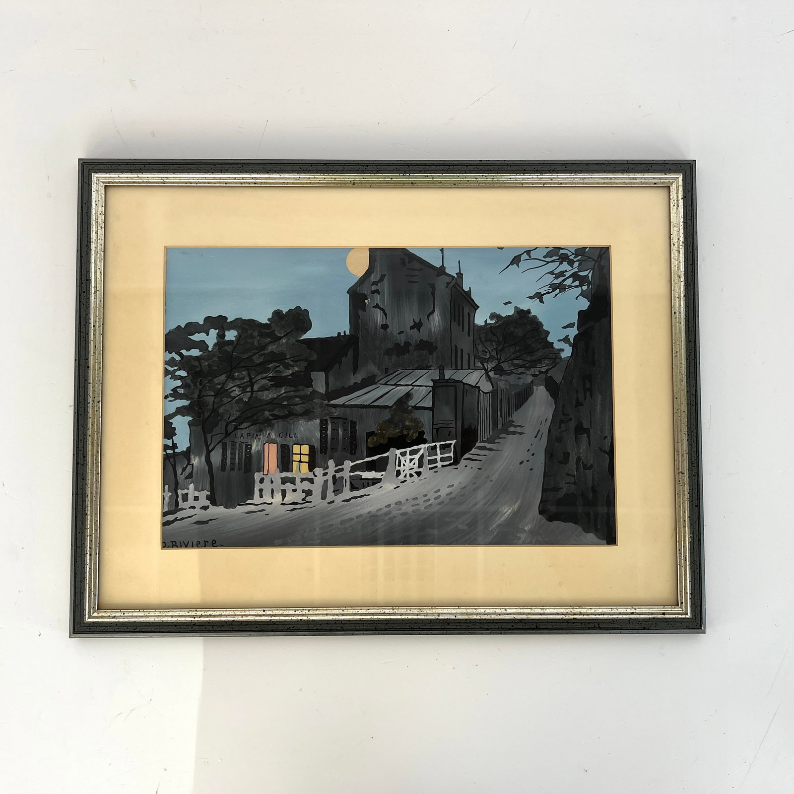 NIGHT VIEW OF THE LAPIN AGILE, D. RIVIERE (1 of 6)