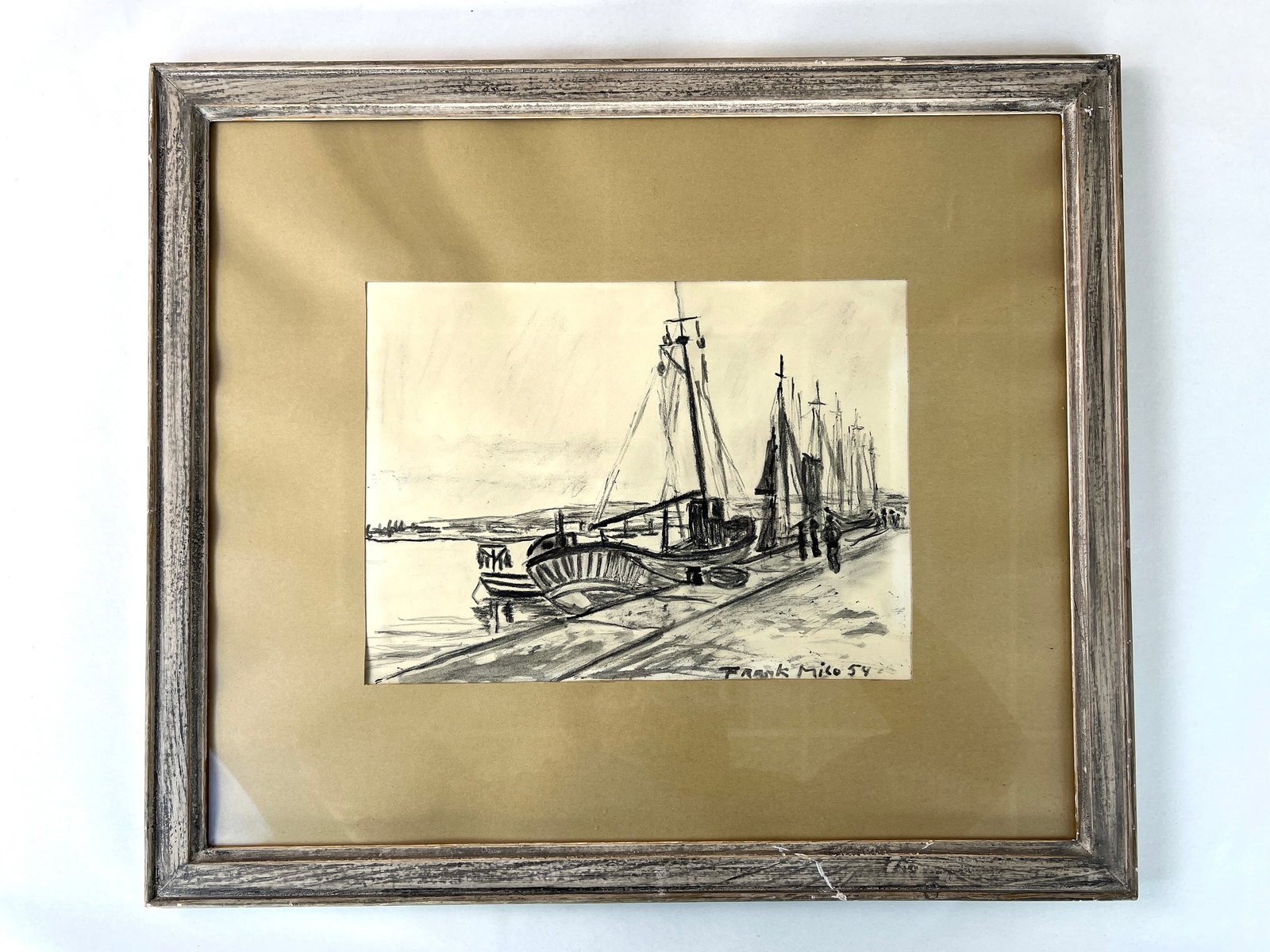 FRANK MILO REYMOND ETCHING, 1954 (1 of 6)