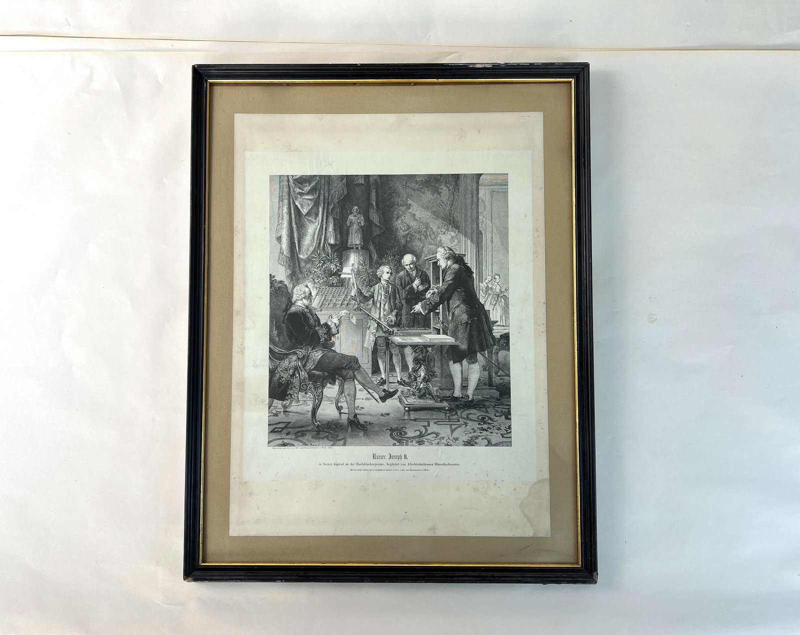 KAISER JOSEPH II ETCHING - 2