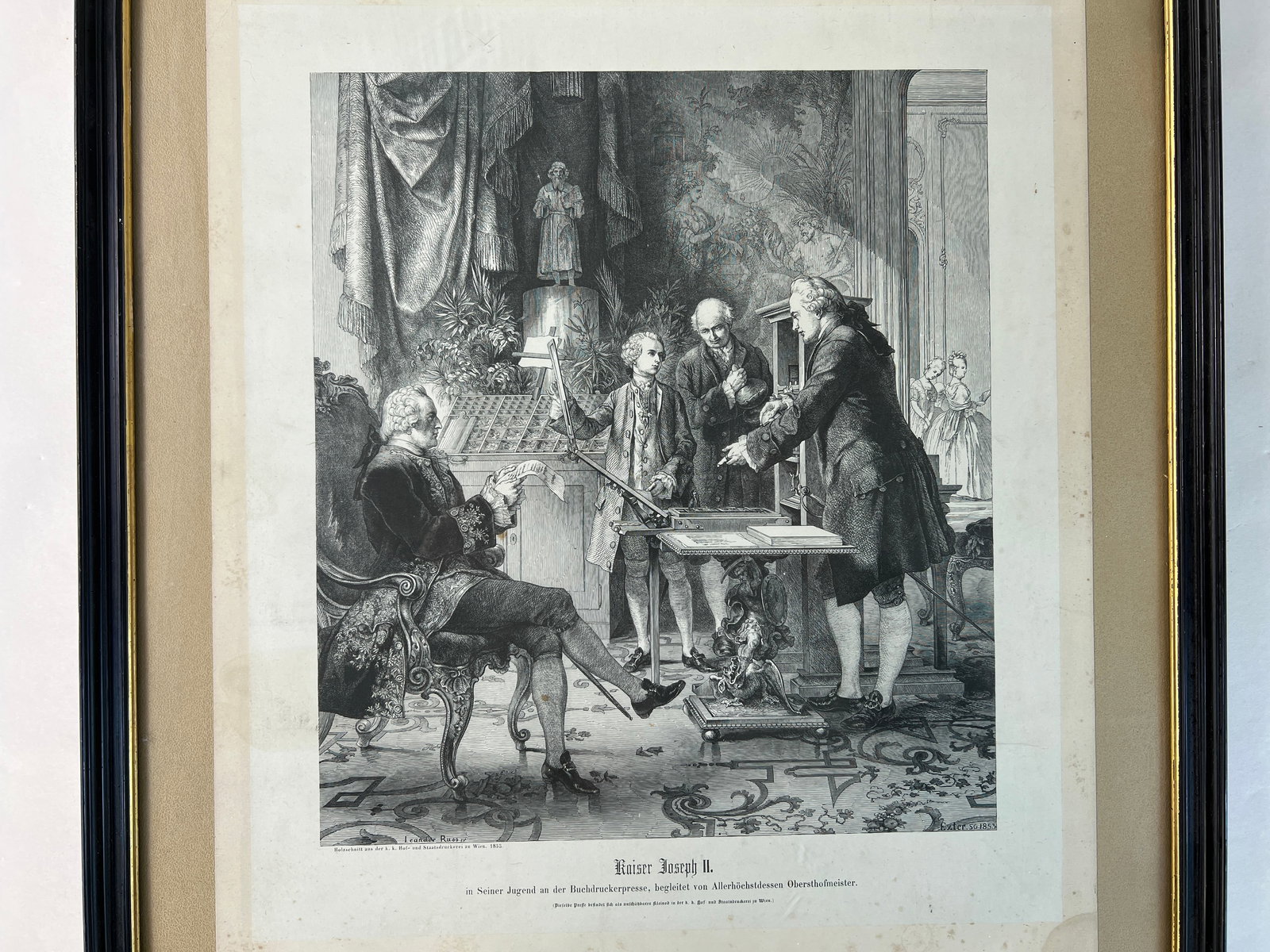 KAISER JOSEPH II ETCHING - 3