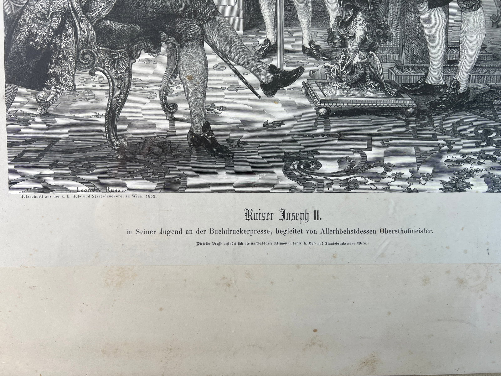 KAISER JOSEPH II ETCHING - 4