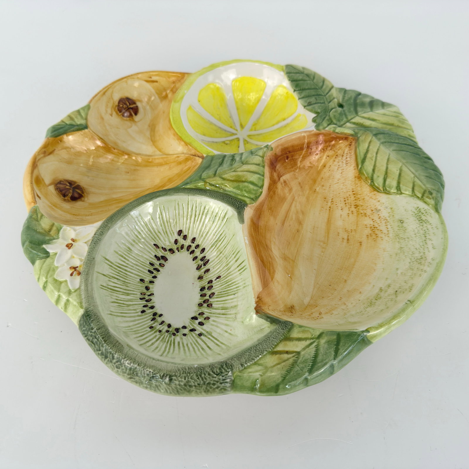 CERAMIC 13 DIVIDED SERVING PLATTER (1 of 6)