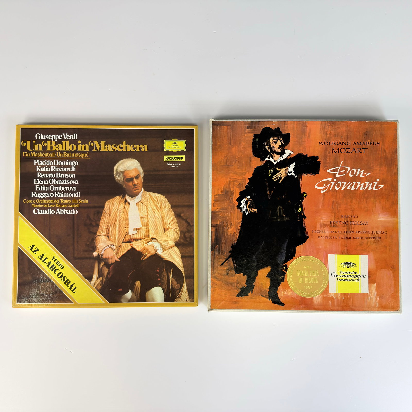 GIUSEPPE VERDI AND WOLFGANG AMADEUS MOZART VINYL RECORDS (1 of 6)