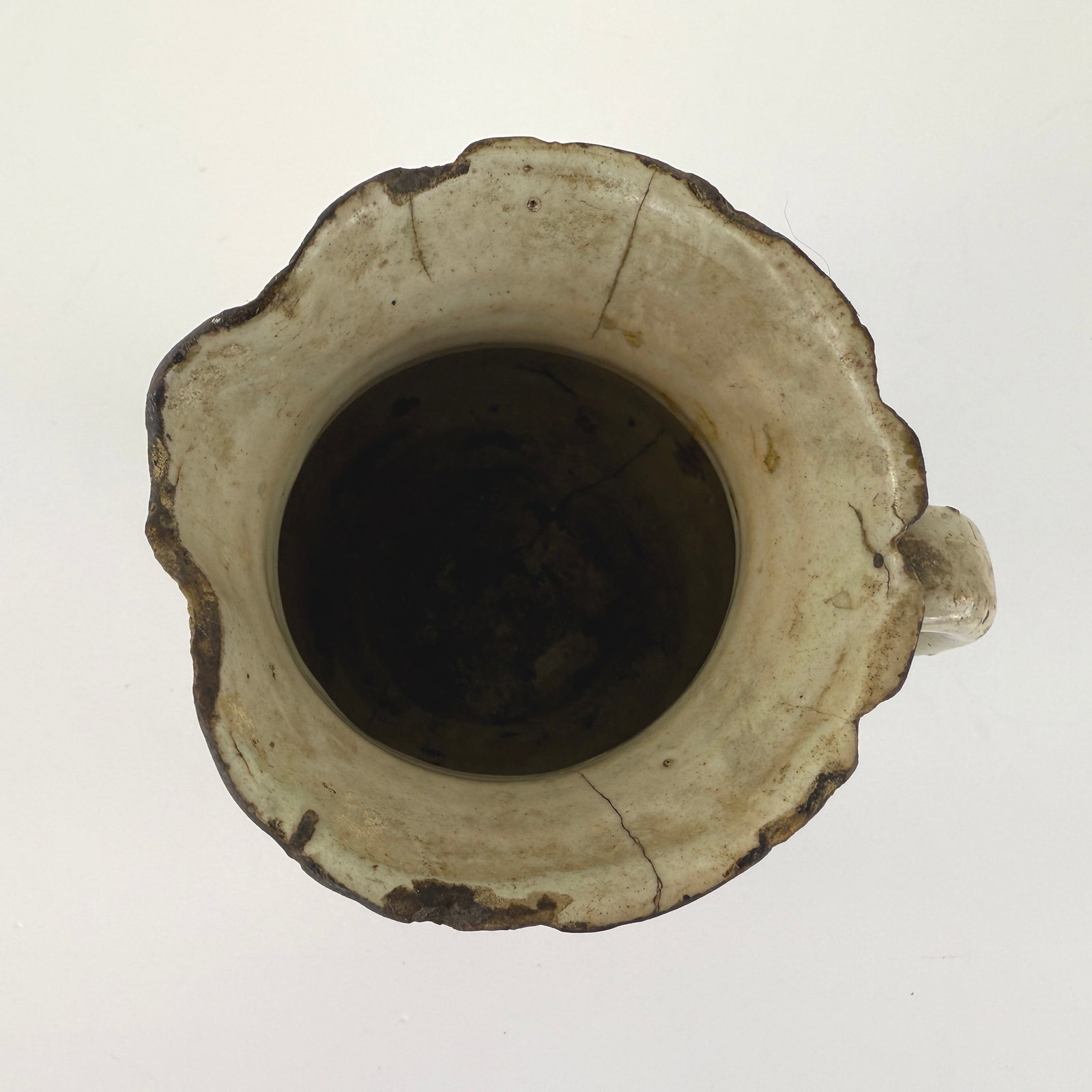 HAND PAINTED CERAMIC JUG - 5