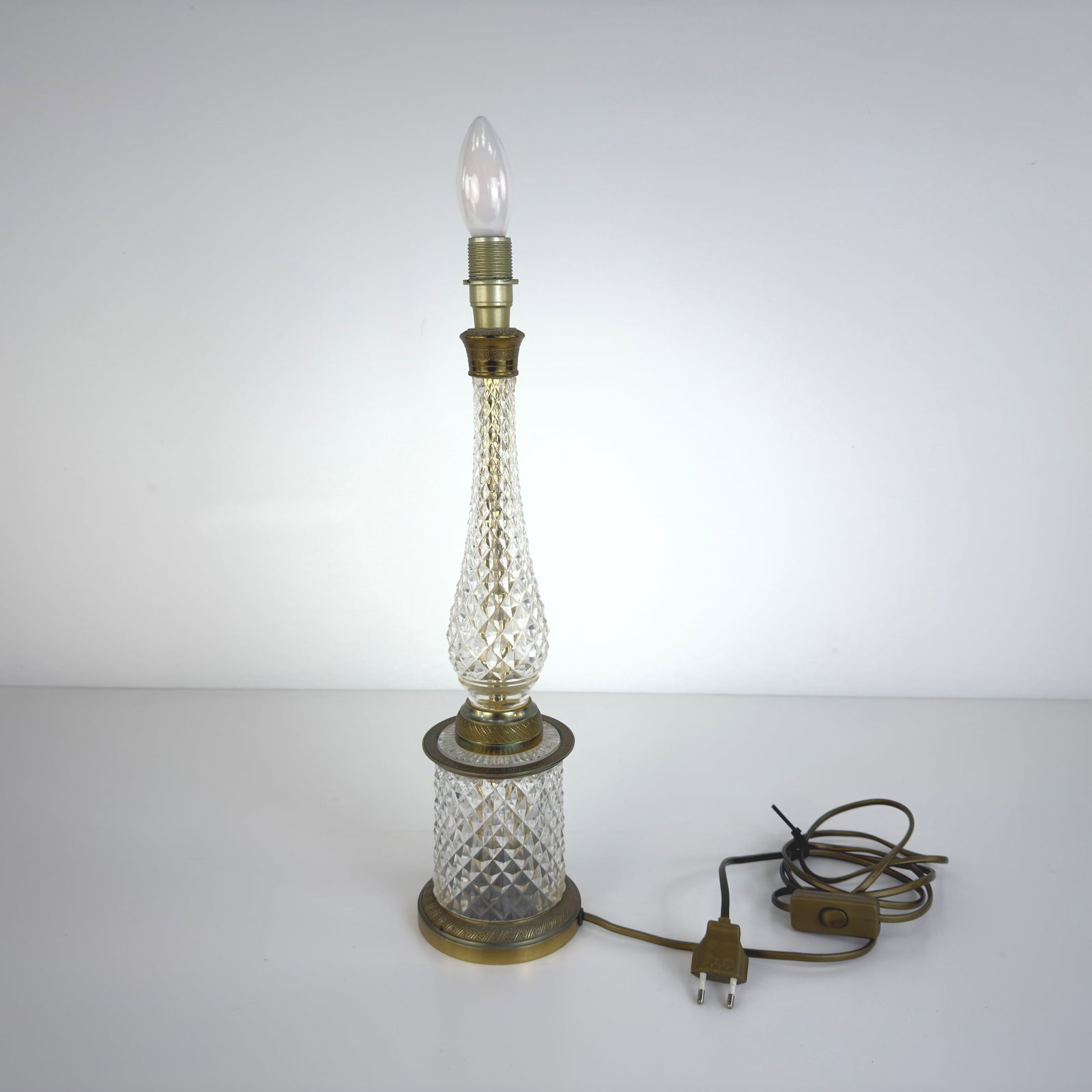 HOLLYWOOD REGENCY TABLE LAMP - 4