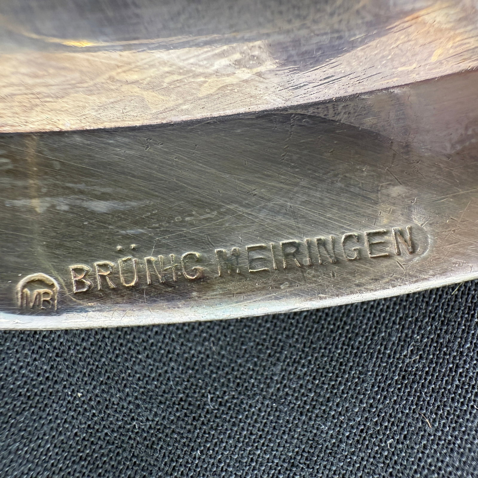 SILVER PLATED SERVING PLATE - 4