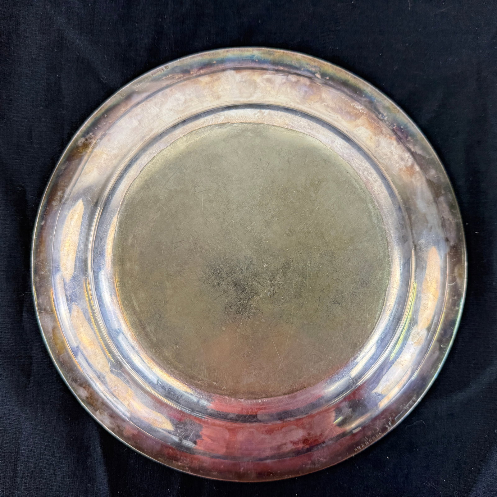 SILVER PLATED SERVING PLATE - 7