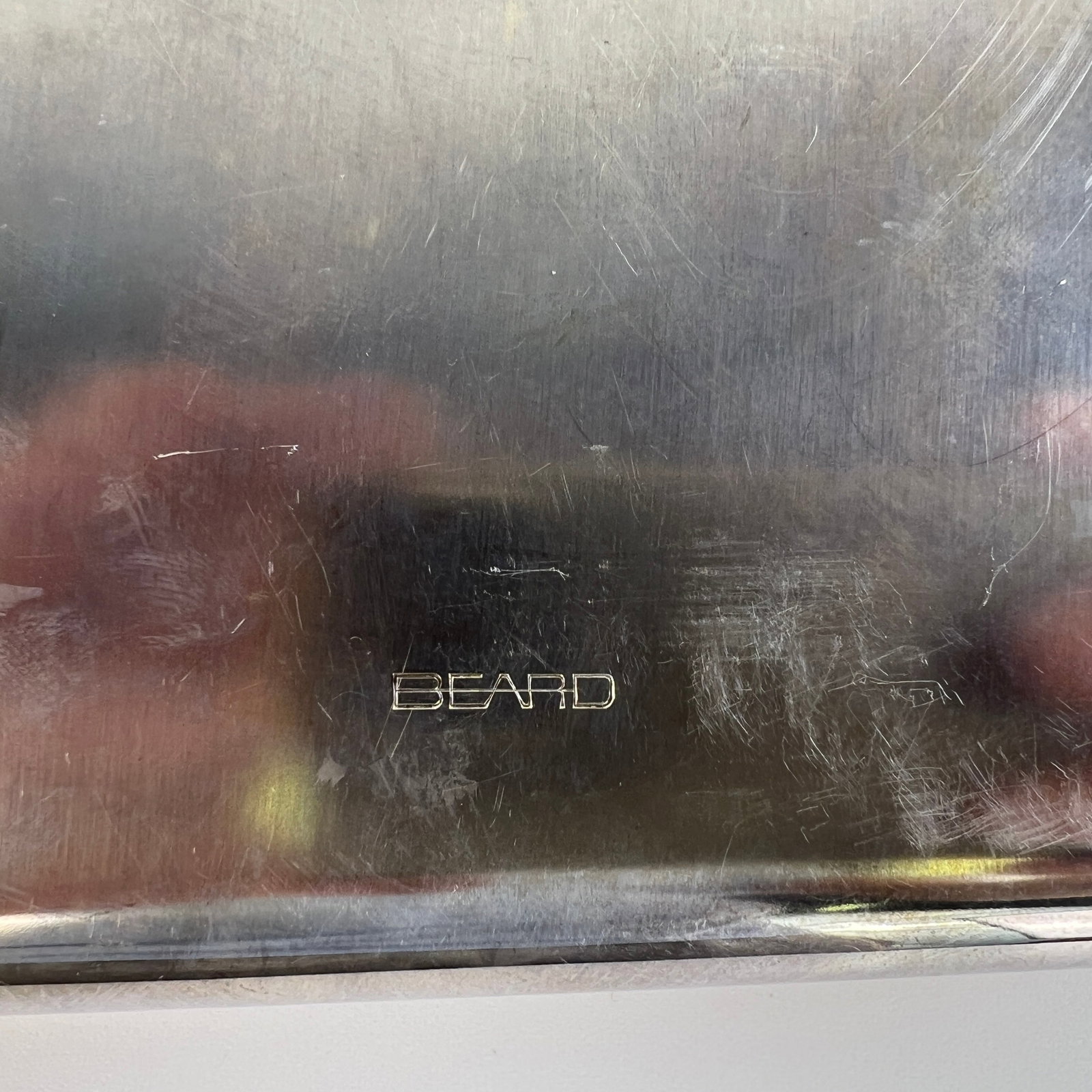 (7) SILVER PLATED SECTIONAL SERVING TRAYS BEARD - 6