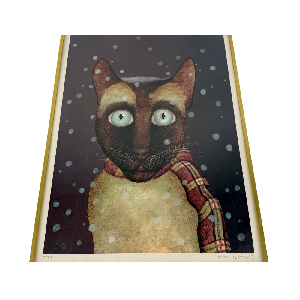 ETIENNE DELESSERT FRAMED ARTWORK (1 of 8)