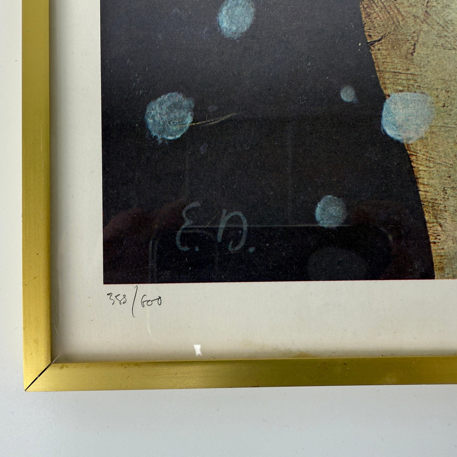 ETIENNE DELESSERT FRAMED ARTWORK - 6